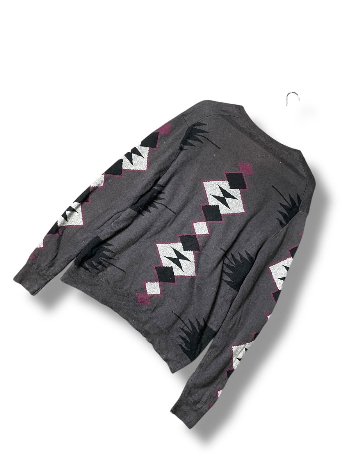 Japanese Brand × Vintage Jaspal Man Brand Native Pattern Pullover (63) Size US L / EU 52-54 / 3 - 8 Thumbnail