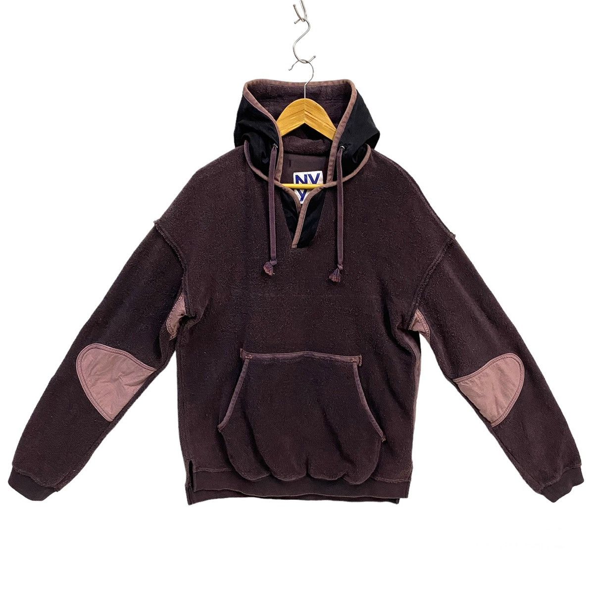 Japanese Brand × NVY × United Arrows NVY By Reversible Hoodie Japanese Brand Streetwear Fashion Size US L / EU 52-54 / 3 - 1 Thumbnail