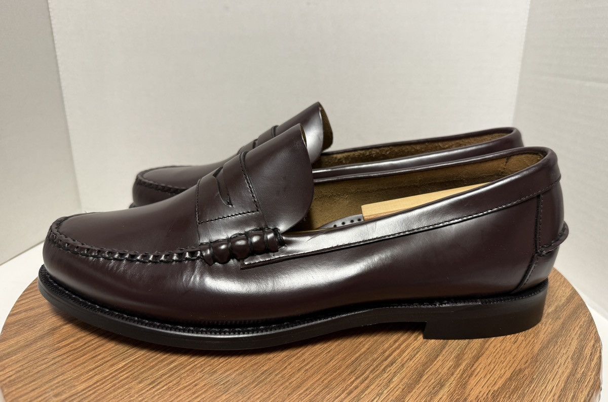 Sebago Sebago Men’s Classic Leather Dan Garnet Penny Loafer Shoes Size US 14 / EU 47 - 2 Thumbnail