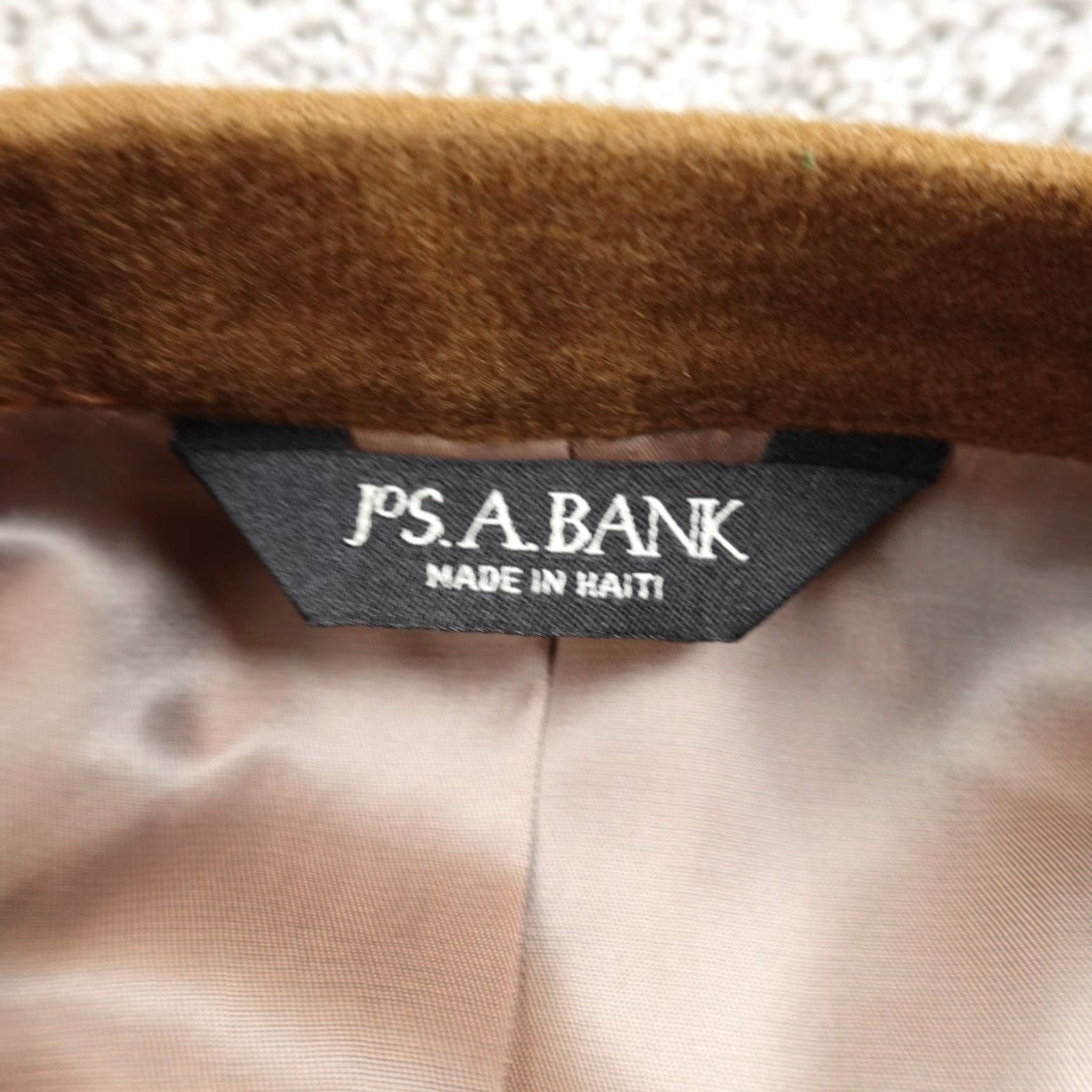 Jos. A. Bank Jos A Bank Jacket Mens 44 Brown Wool Cashmere Button Blazer Sport Coat Jacket Blazer Mens Brown Wool Cashmere Jacket Size 44R - 3 Thumbnail