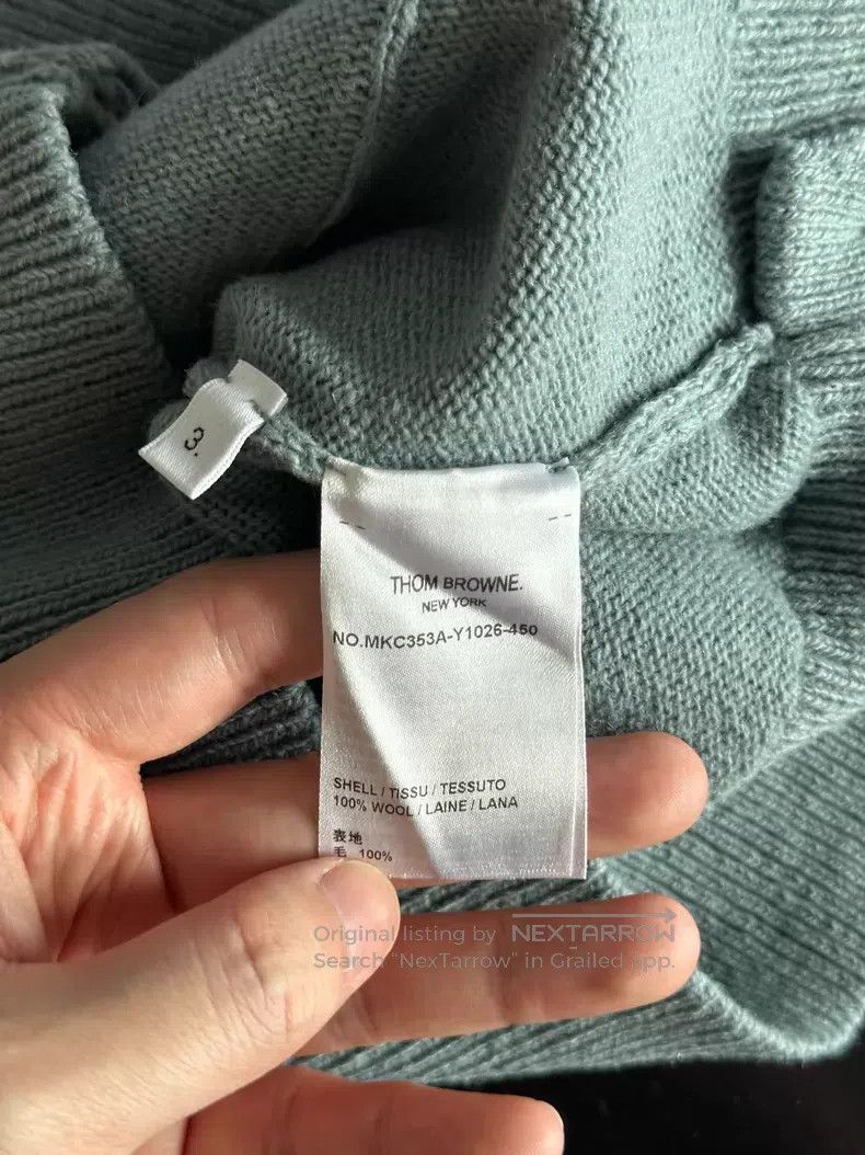 Thom Browne Thom Browne Wool Cardigan Size US L / EU 52-54 / 3 - 4 Thumbnail