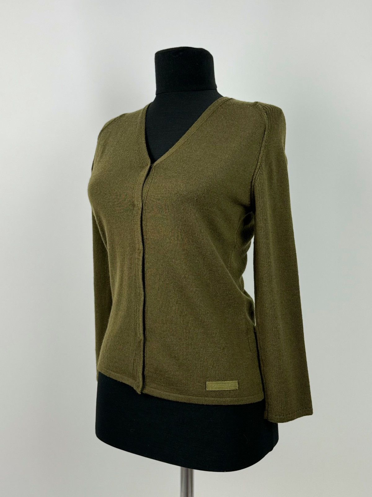 Iceberg Iceberg Jeans Wool Green Cardigan Size S / US 4 / IT 40 - 1 Thumbnail