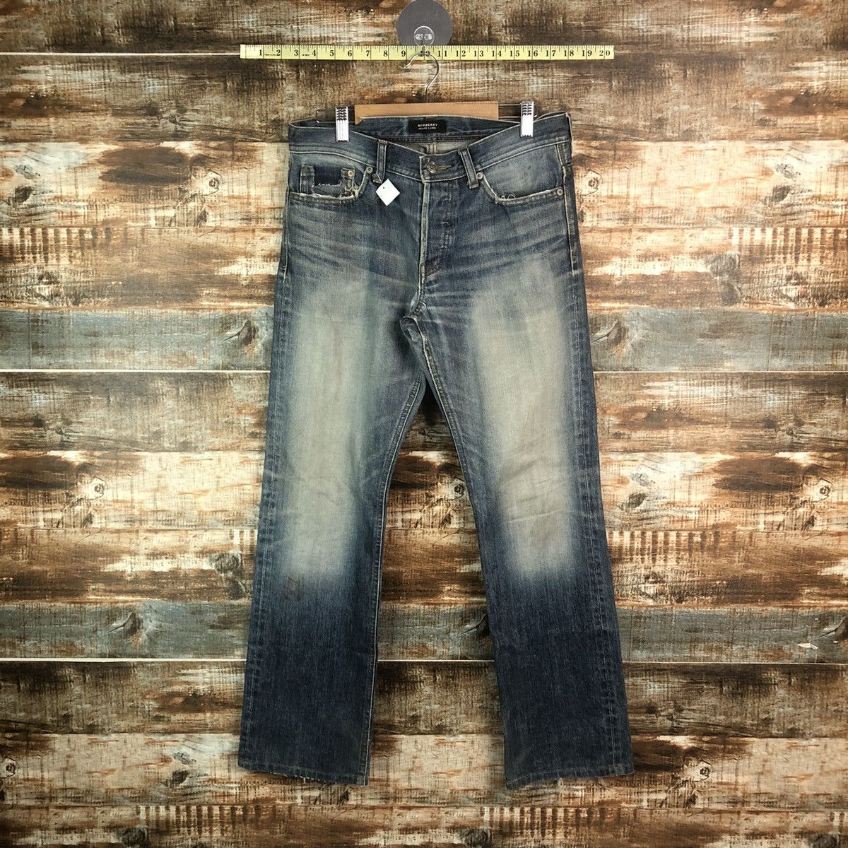 Burberry DL Burberry Black Label Blue Denim Pants #C298 Size US 29 - 1 Thumbnail
