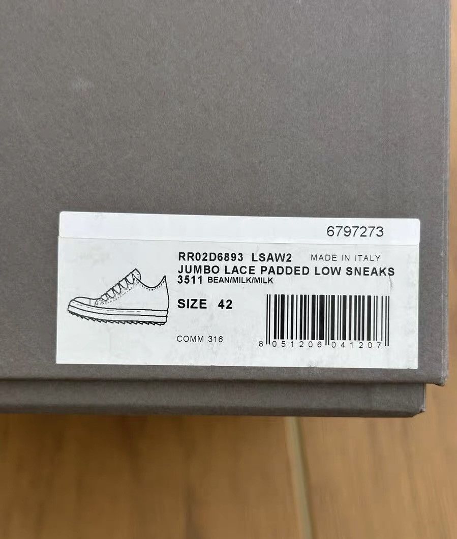 Rick Owens Rick Owens brown sheepskin leather chunky sneakers Size US 8.5 / EU 41-42 - 8 Thumbnail