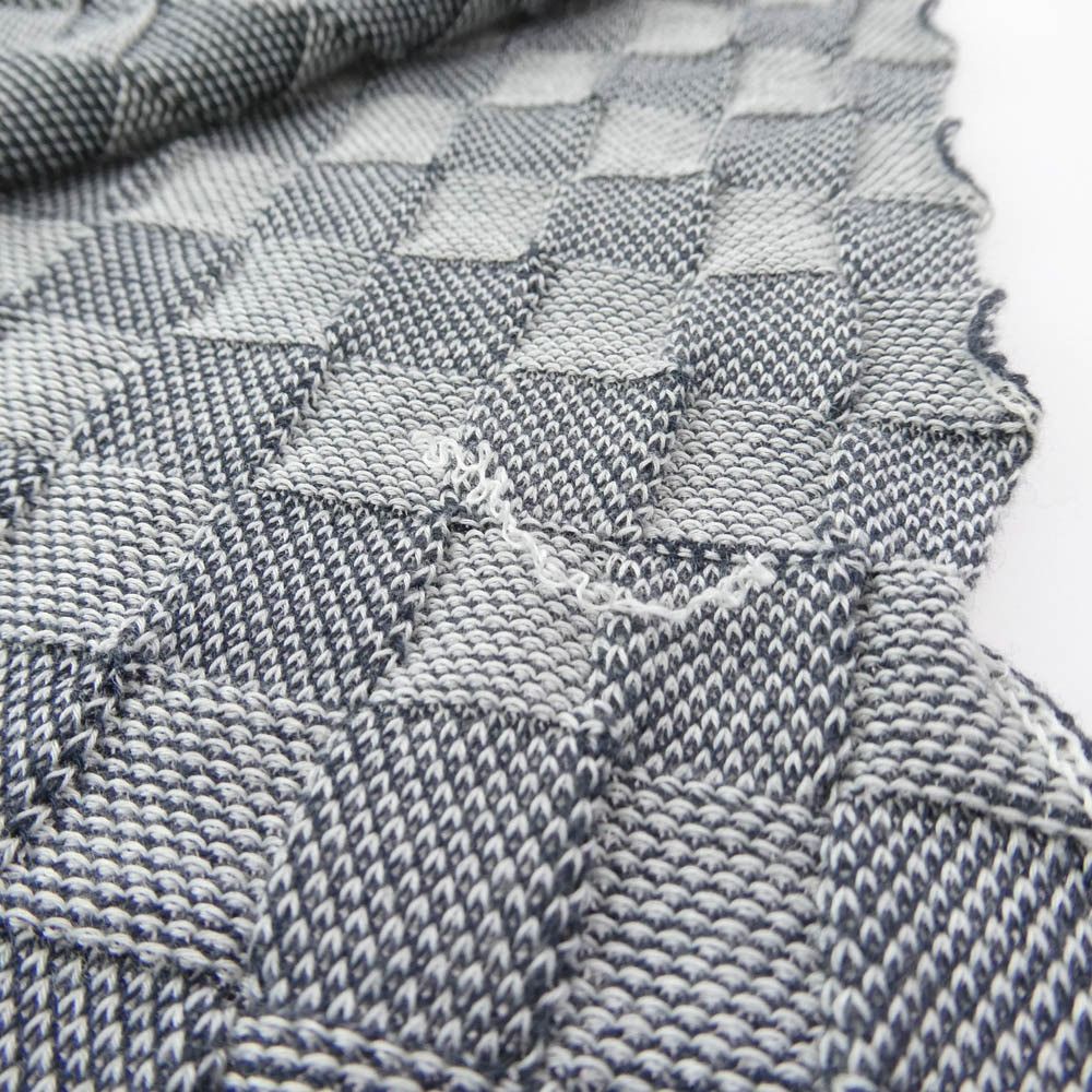 Louis Vuitton LOUIS VUITTON Damier LV logo cotton stole scarf france paris Size ONE SIZE - 6 Thumbnail