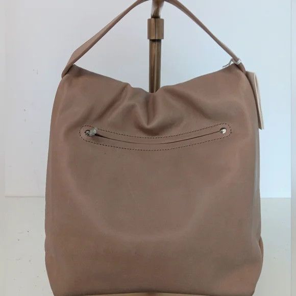 Alexander Wang Alexander Wang Waxed Leather Lunch Tote - Mushroom Size ONE SIZE - 9 Thumbnail
