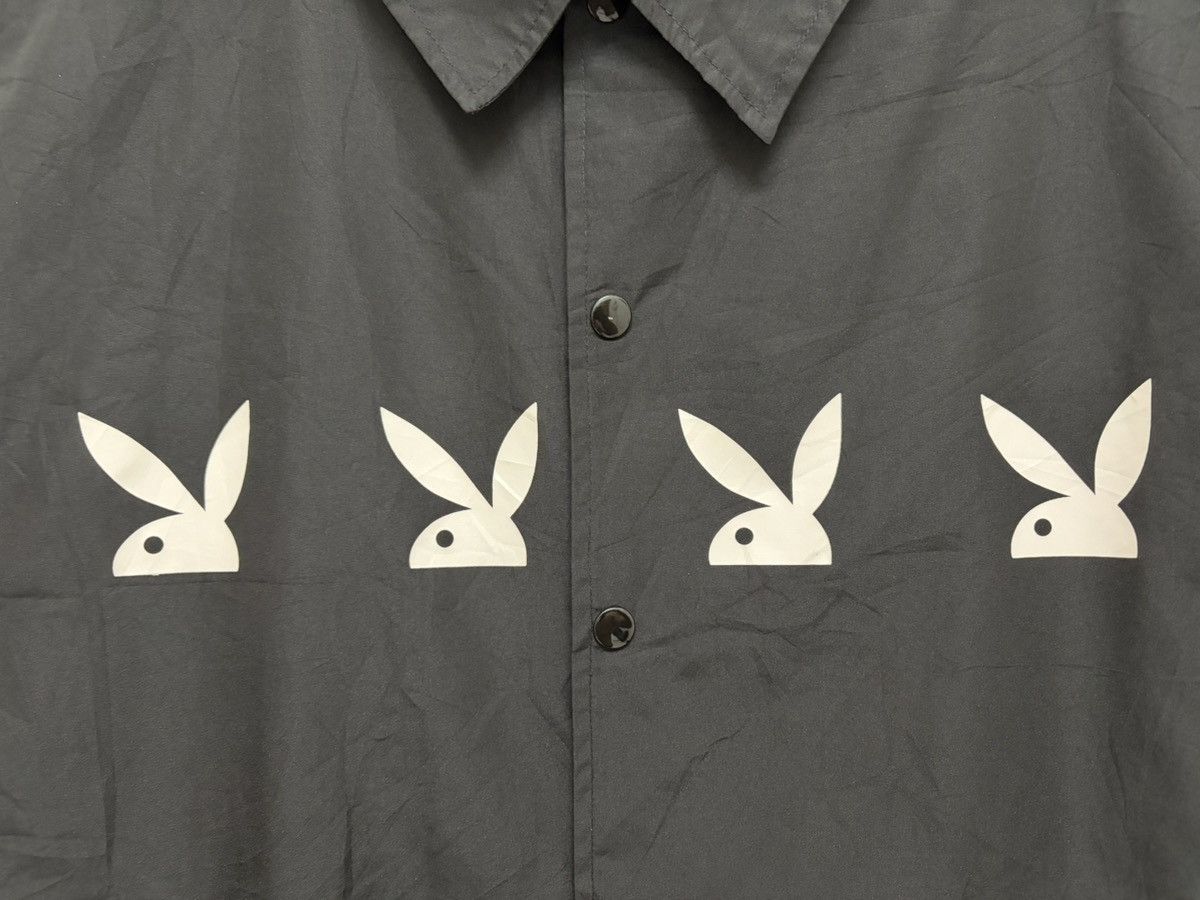 Playboy PLAYBOY 🐰 BIG LOGO EROTIC SEXY GRAPHICAL COACH JACKET Size US L / EU 52-54 / 3 - 5 Thumbnail
