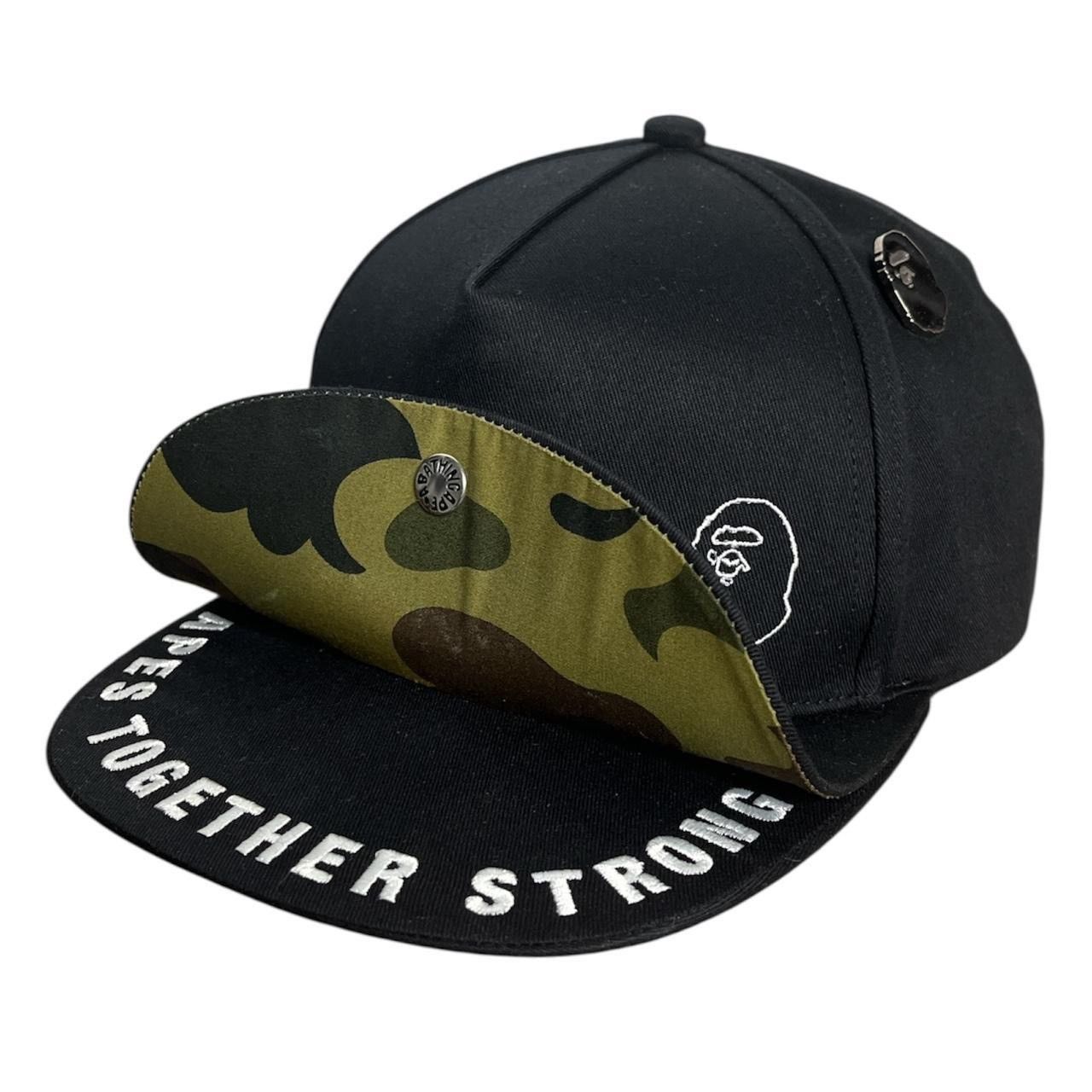Bape RARE bape double visor snapback Size ONE SIZE - 1 Thumbnail