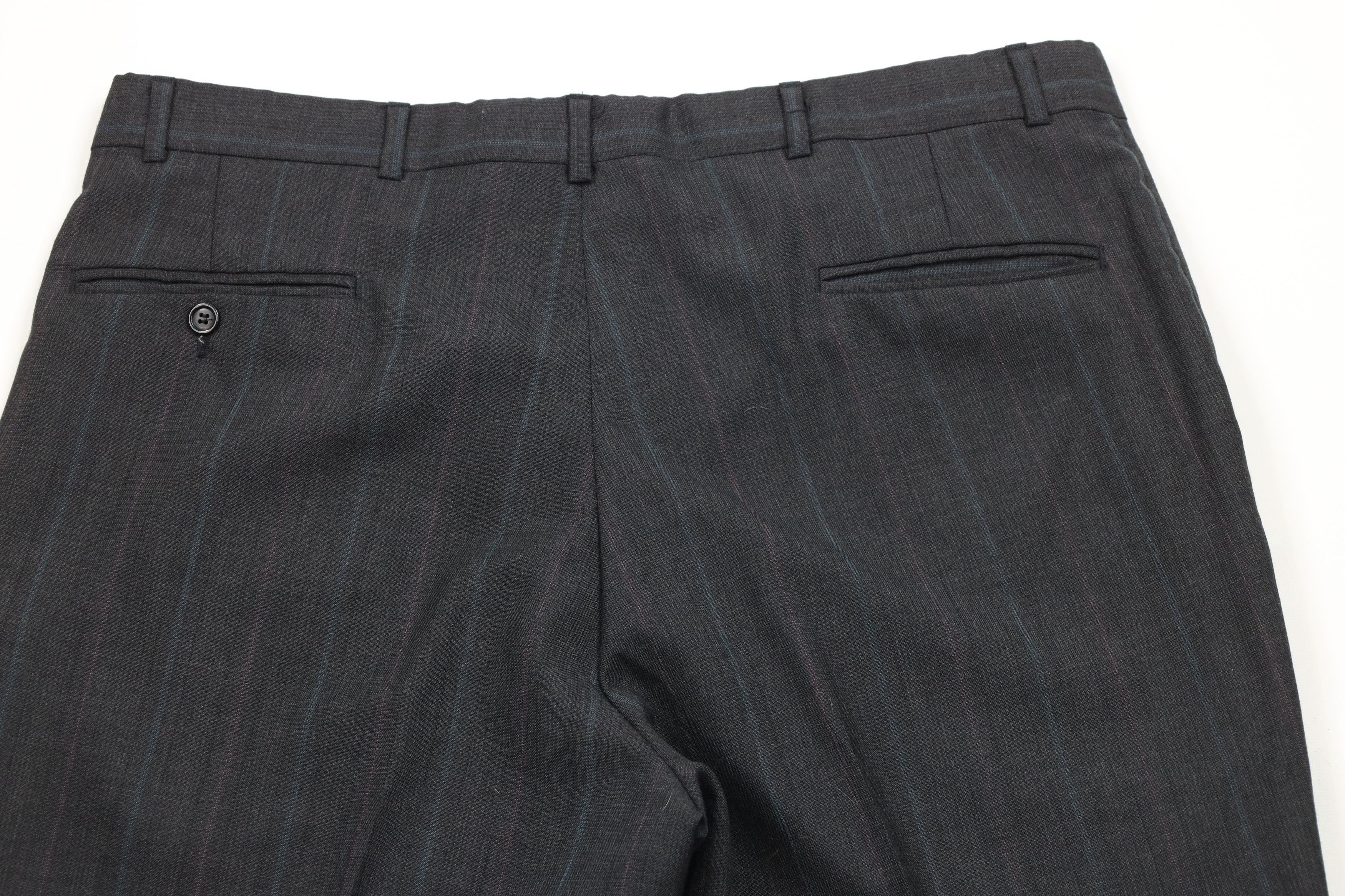 Vintage Vintage 90s Streetwear Striped Wide Leg Chino Pants USA Size US 38 / EU 54 - 9 Thumbnail