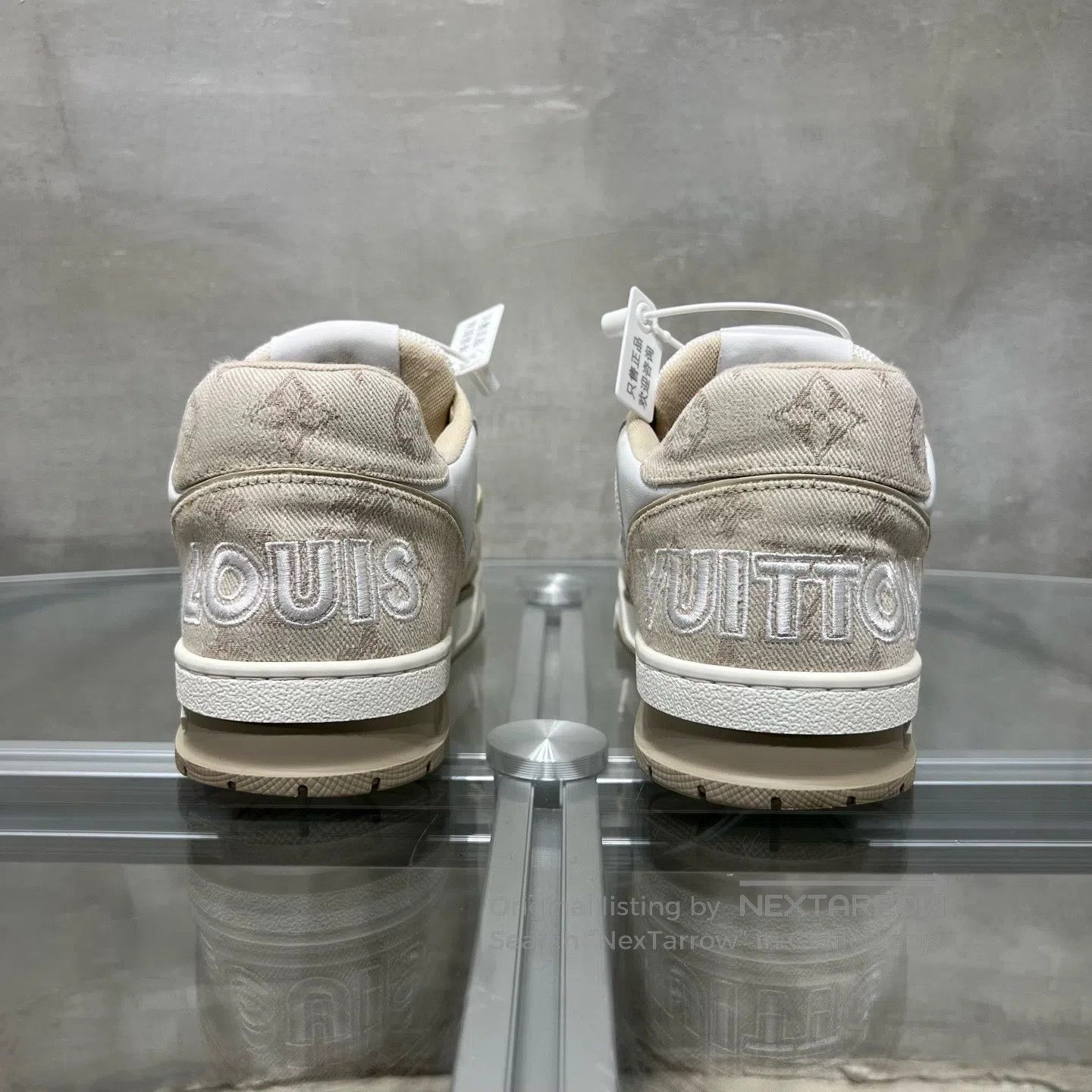 Louis Vuitton Louis Vuitton Trainer Kaki Velcro shoes Size US 6.5 / EU 39-40 - 6 Thumbnail