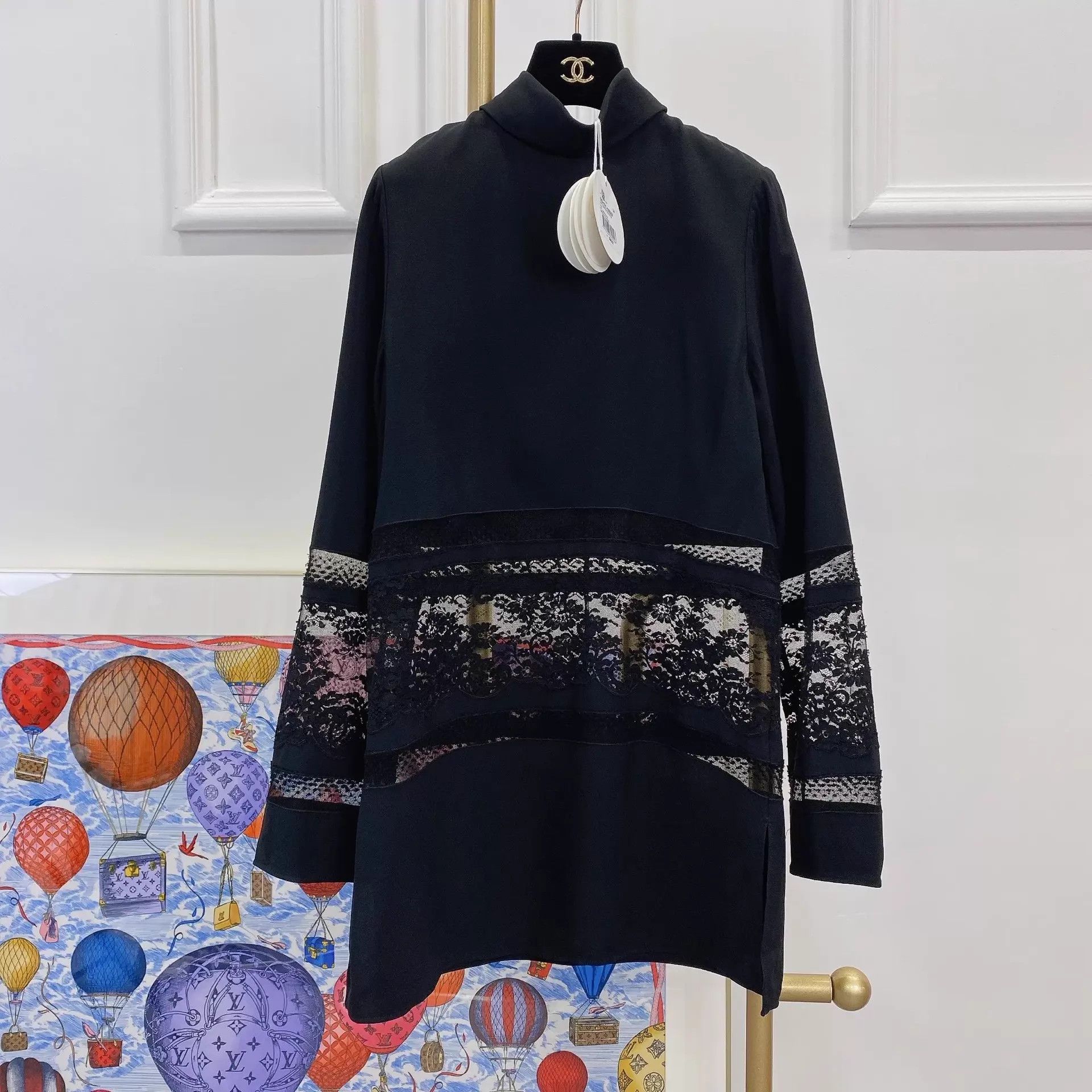 Chloe Chloe lace paneled women's 34 new with tags dress Size XXS / US 00 / IT 34 - 1 Thumbnail