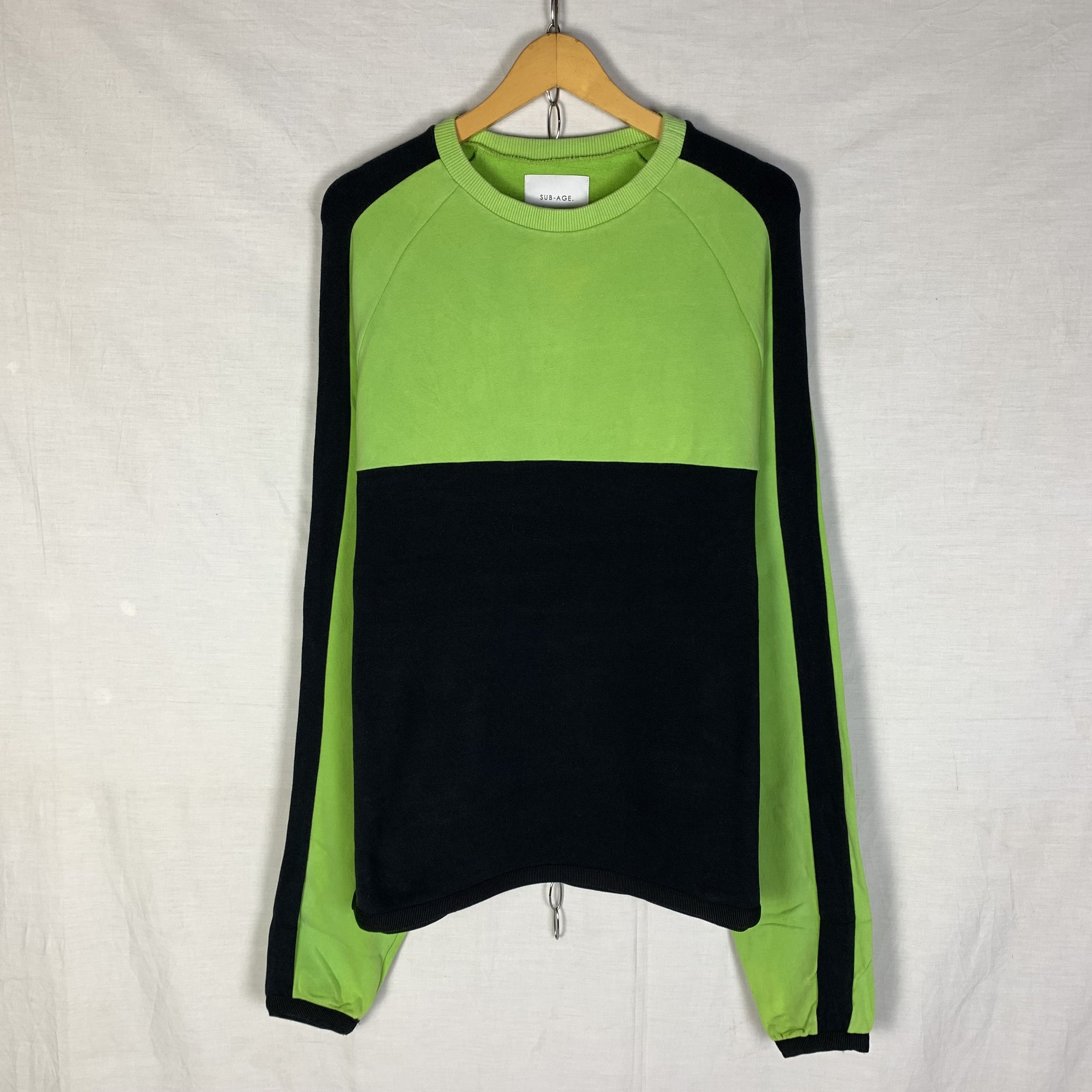 Japanese Brand Sub Age Oversized Sweatshirt Costume Jackie Chan Size US L / EU 52-54 / 3 - 2 Thumbnail