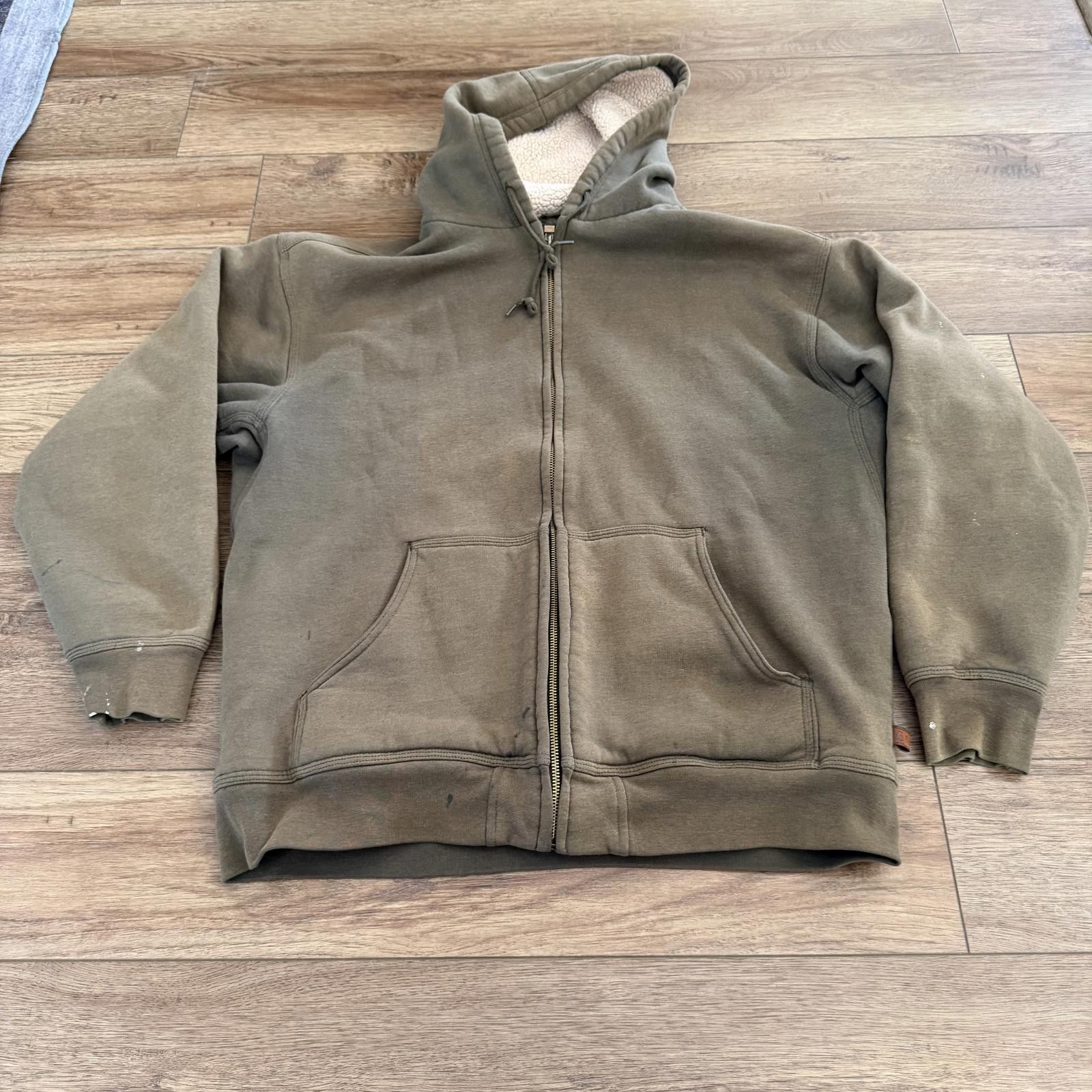 Other Vintage Moose Creek Lined Distressed Faded Hoodie 90s Grunge Size US XL / EU 56 / 4 - 1 Thumbnail