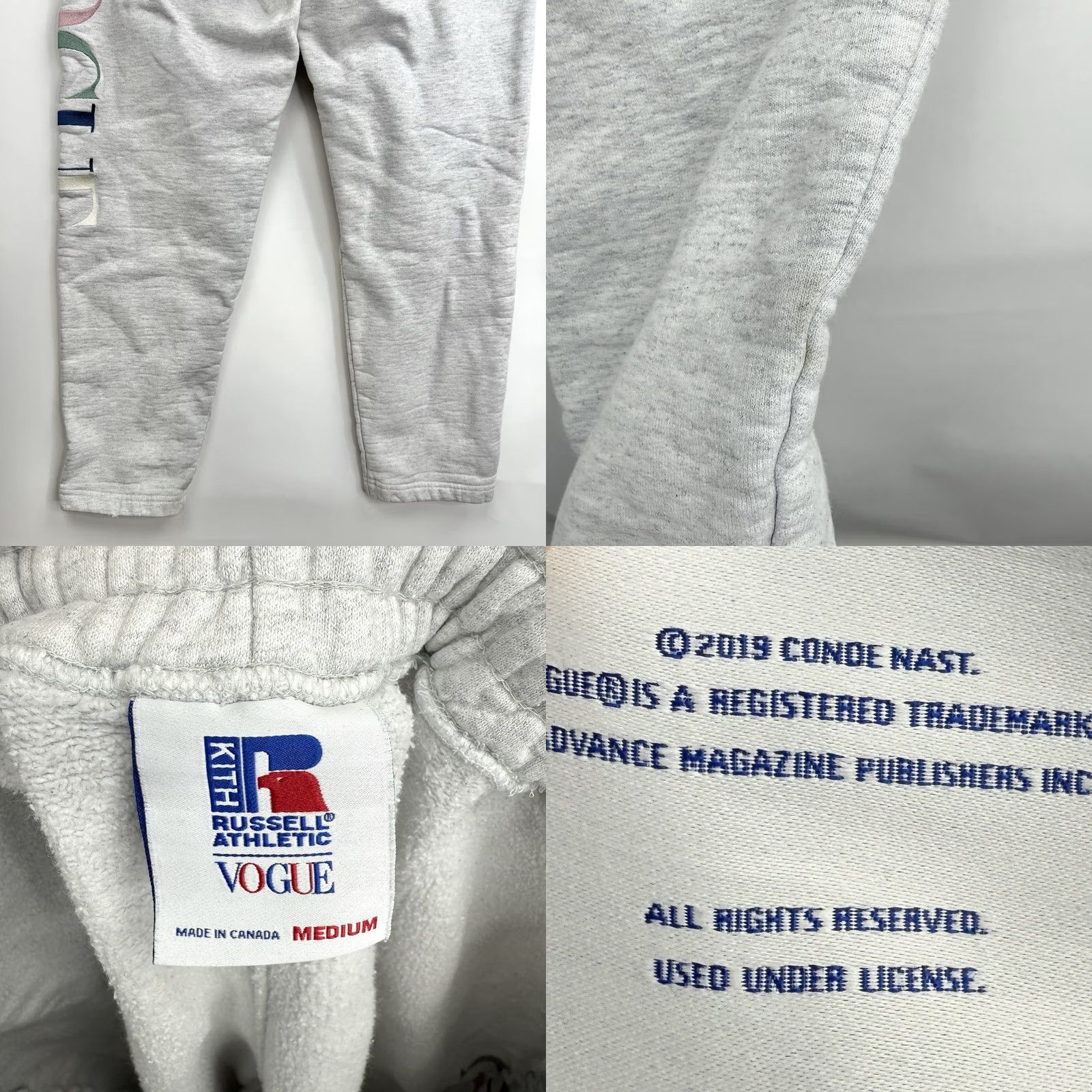 Kith Kith Russell Athletic Sweatpants Mens Medium Gray Vogue Collaboration New York Shirt? Size US 31 - 9 Thumbnail
