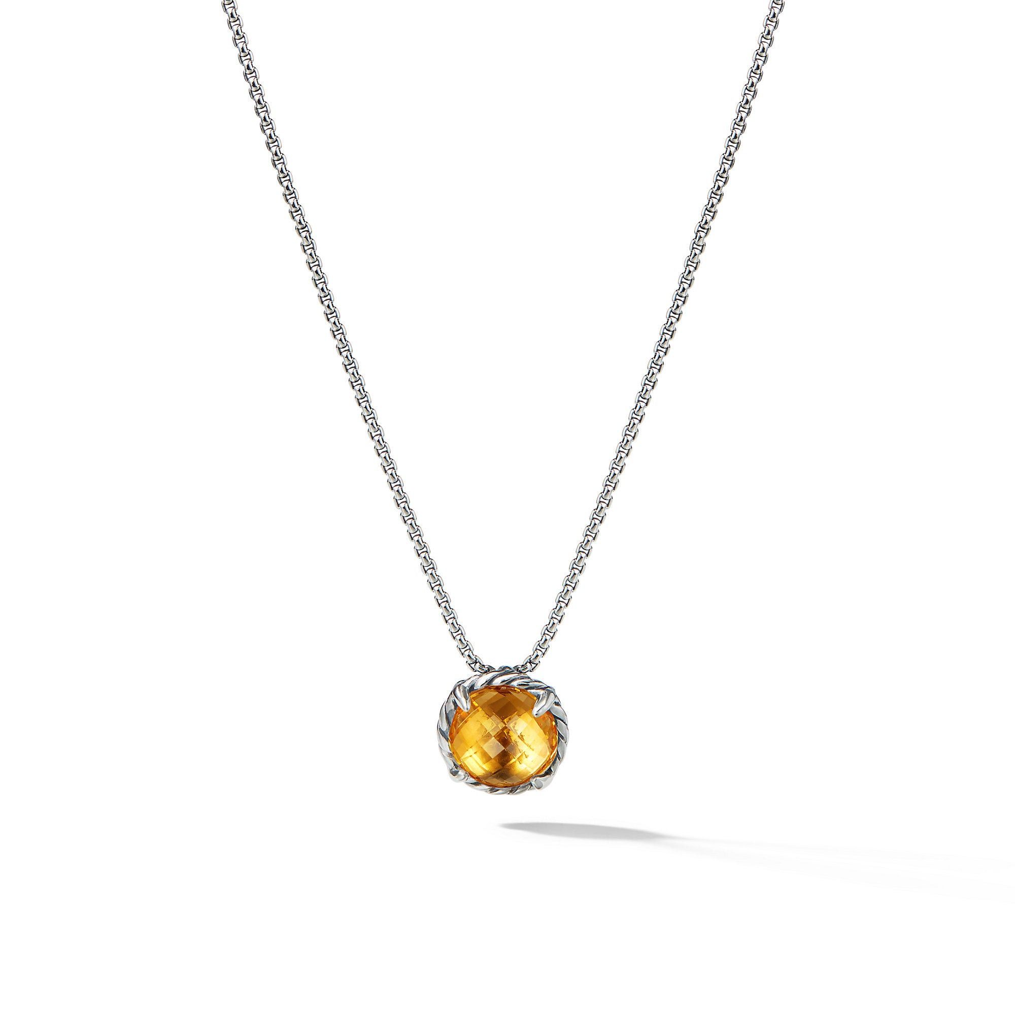 David Yurman o1w1db10525 N11982 Necklace in Sterling Silver with Citrine Size ONE SIZE - 1 Preview