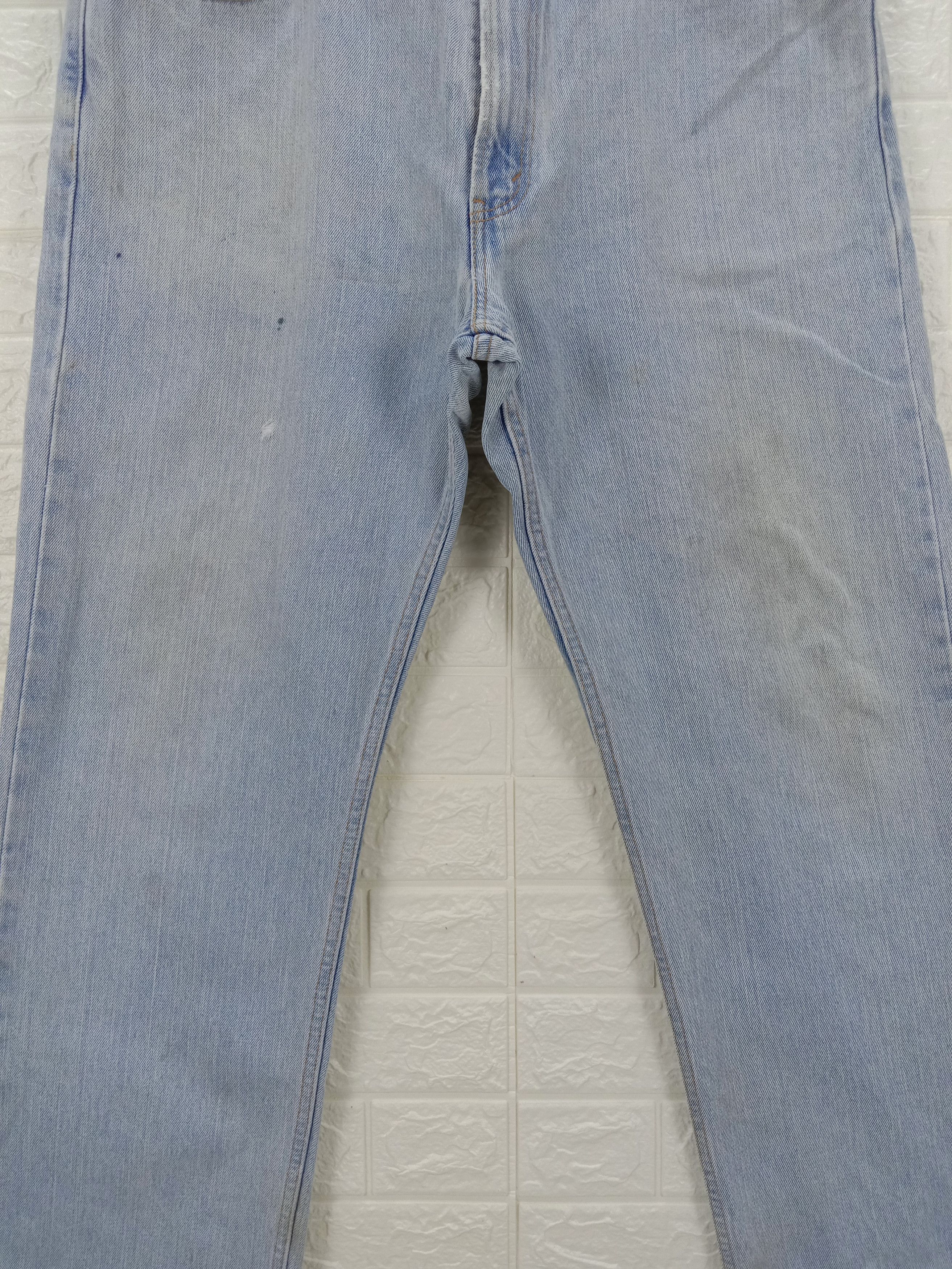 Levi's Vintage Levi's 505 Light Wash Jeans Regular Fit Denim Size US 38 / EU 54 - 3 Thumbnail