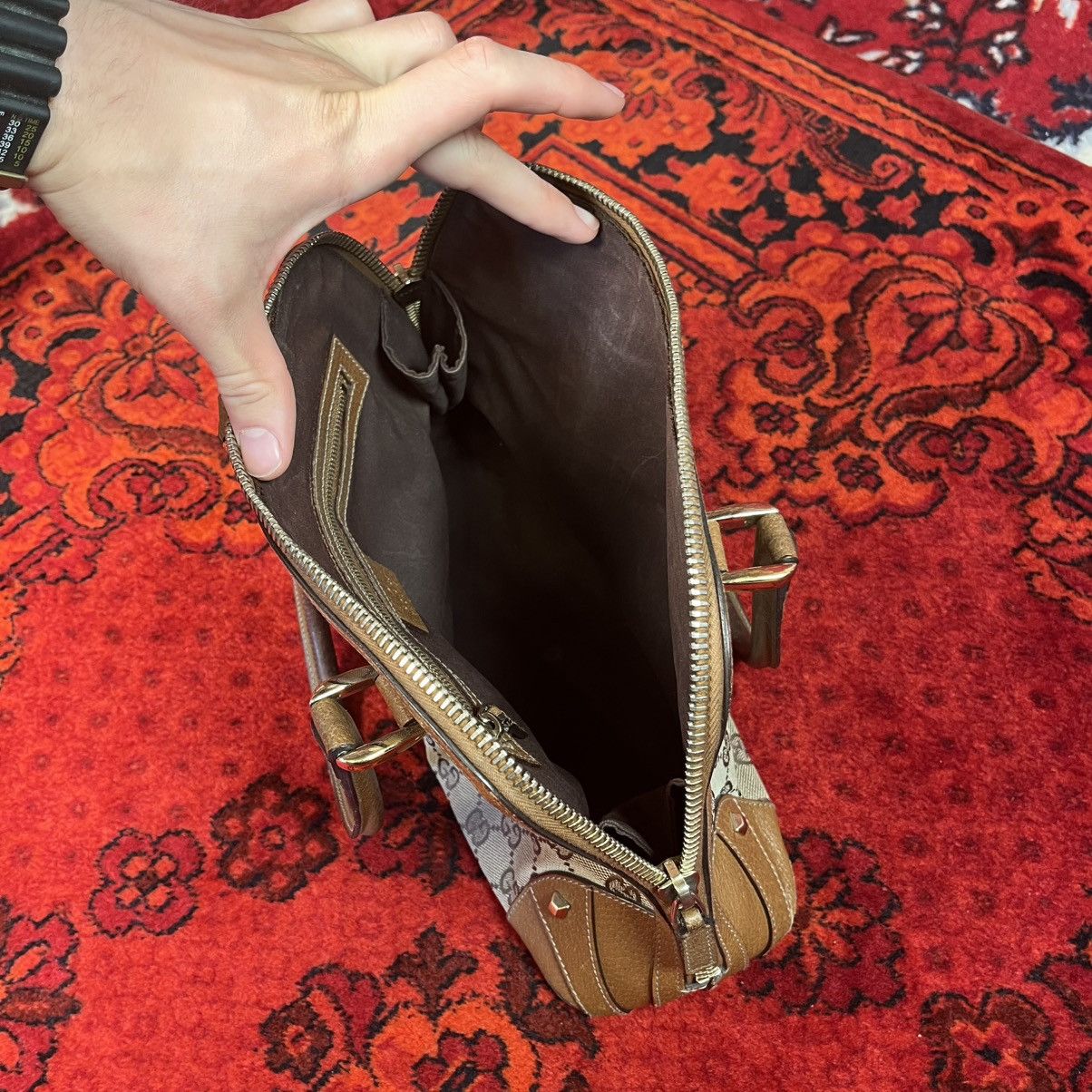 Gucci Gucci GG Canvas Abbey Boston Bag Monogram Dome Satchel Y2K Size ONE SIZE - 12 Thumbnail