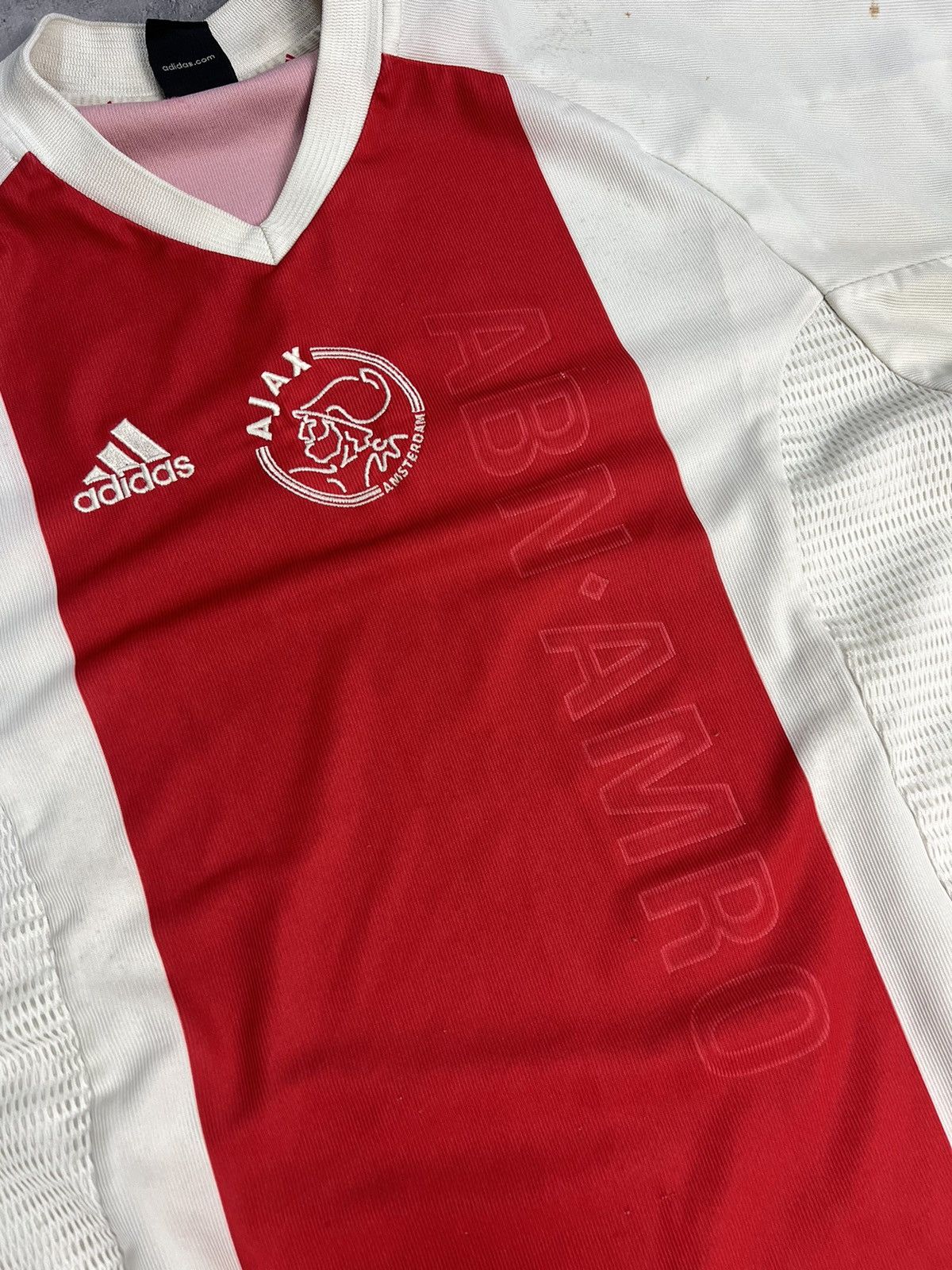 Adidas × Vintage Vintage Adidas Ajax Amsterdam 2002-03 Soccer Jersey Size US L / EU 52-54 / 3 - 2 Thumbnail