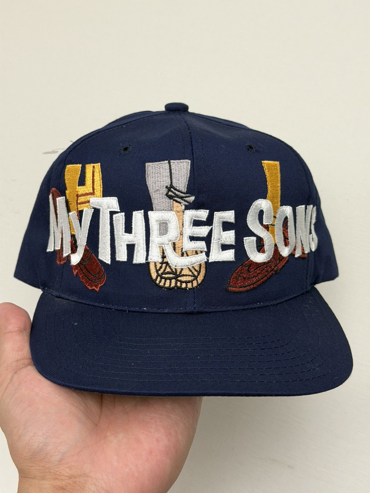 American Needle Vintage 90s My Three Sons TV Show Promo Hat American Needle Size ONE SIZE - 2 Thumbnail