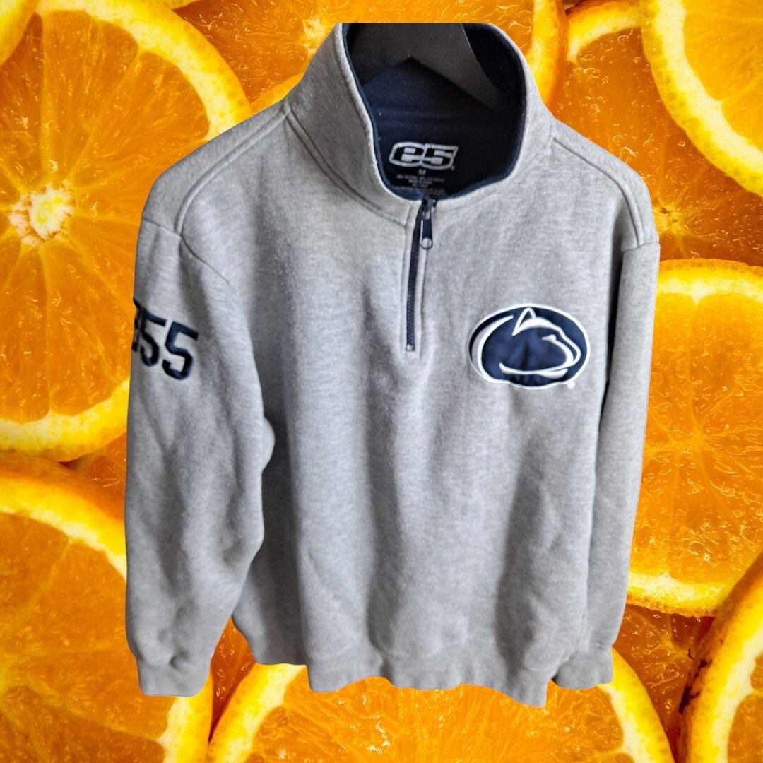 Other ES Penn State Nittany Lions 1/4 Zip Pullover Sweatshirt Coll Size US M / EU 48-50 / 2 - 2 Thumbnail