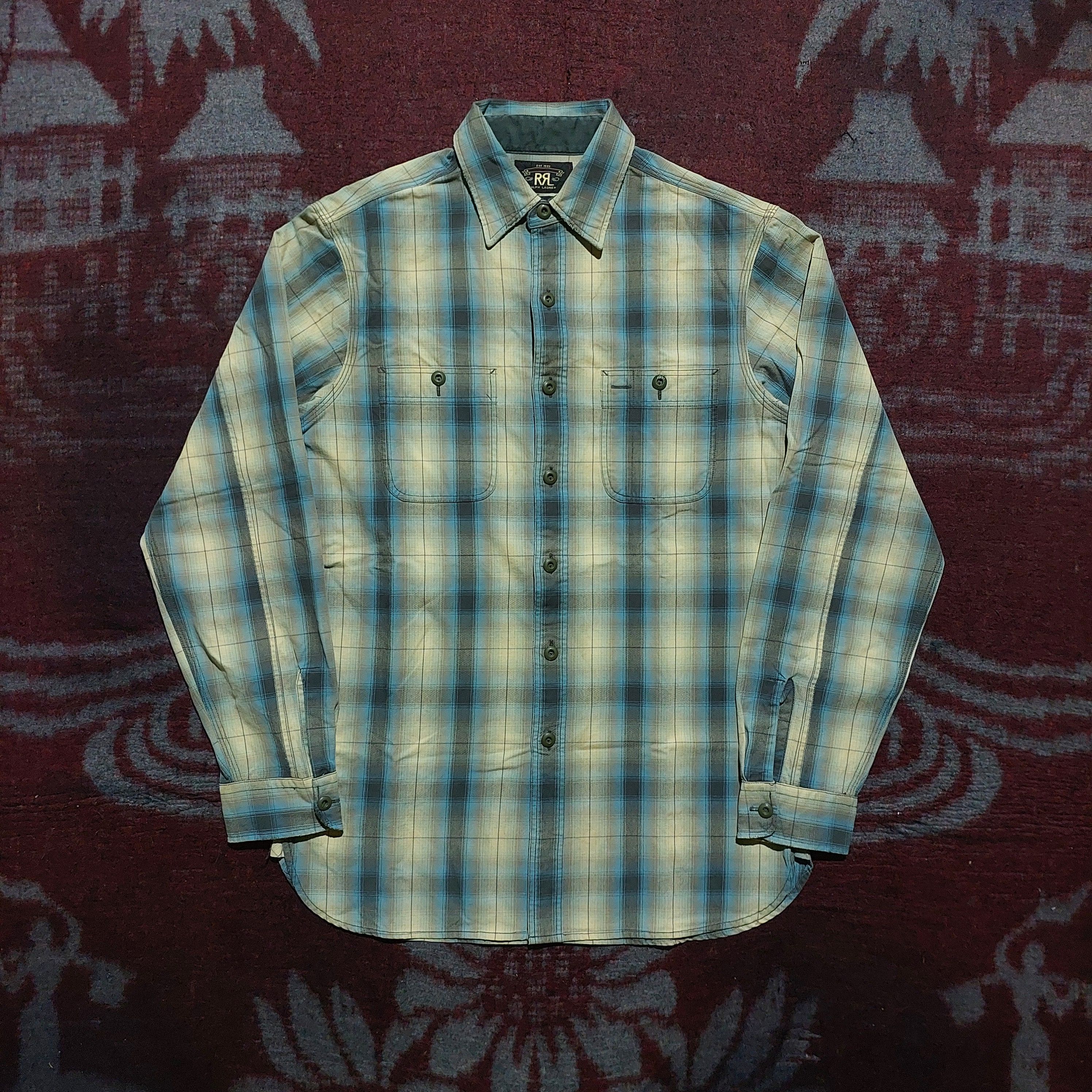 RRL Ralph Lauren RRL Ralph Lauren checkered two pocket shirt Size US S / EU 44-46 / 1 - 1 Thumbnail