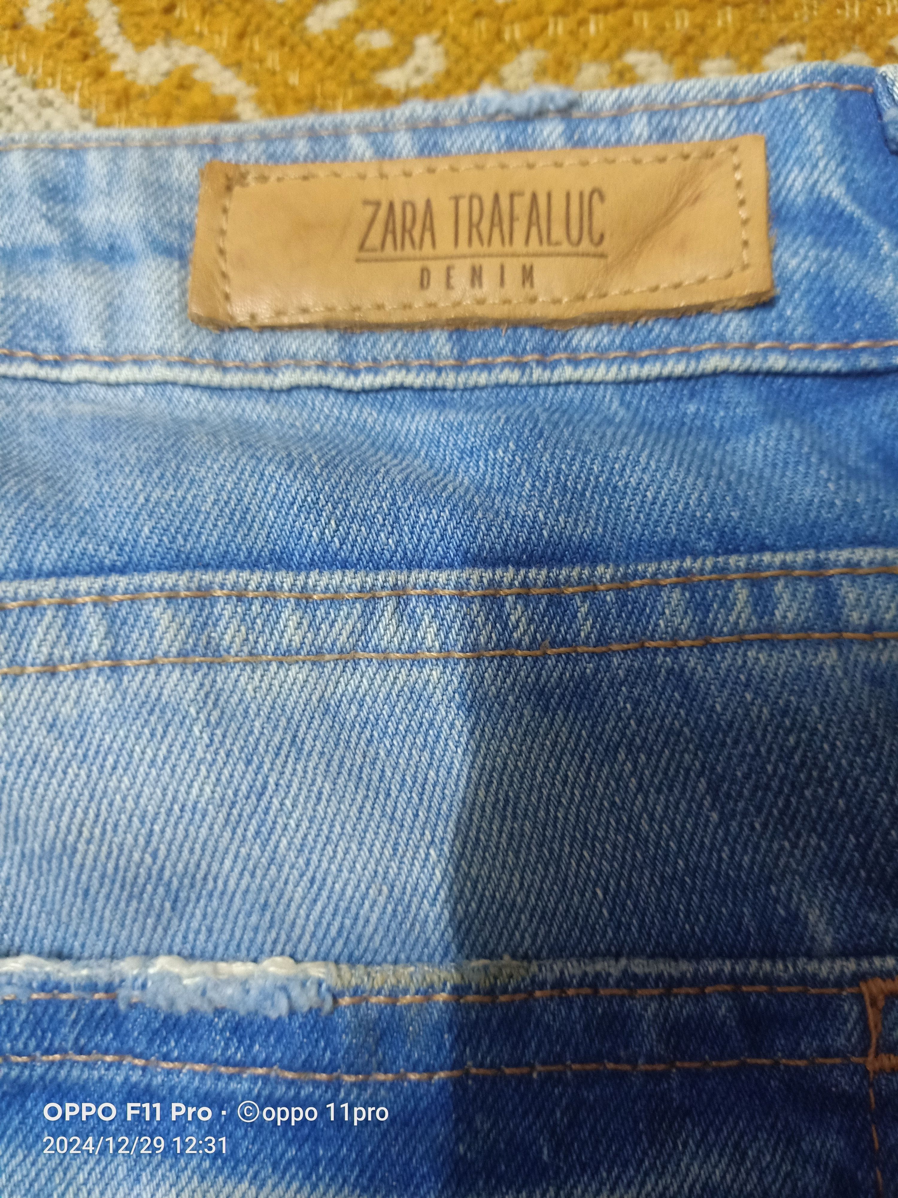 Zara Zara Distressdenim Trafaluc Denim Size US 32 / EU 48 - 9 Thumbnail