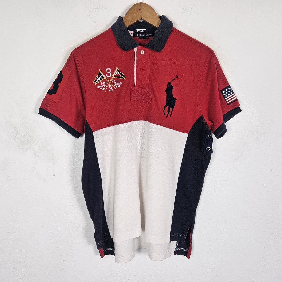 Polo Ralph Lauren Vintage Polo Ralph Lauren USA RL offshore division shirt Size US L / EU 52-54 / 3 - 3 Thumbnail