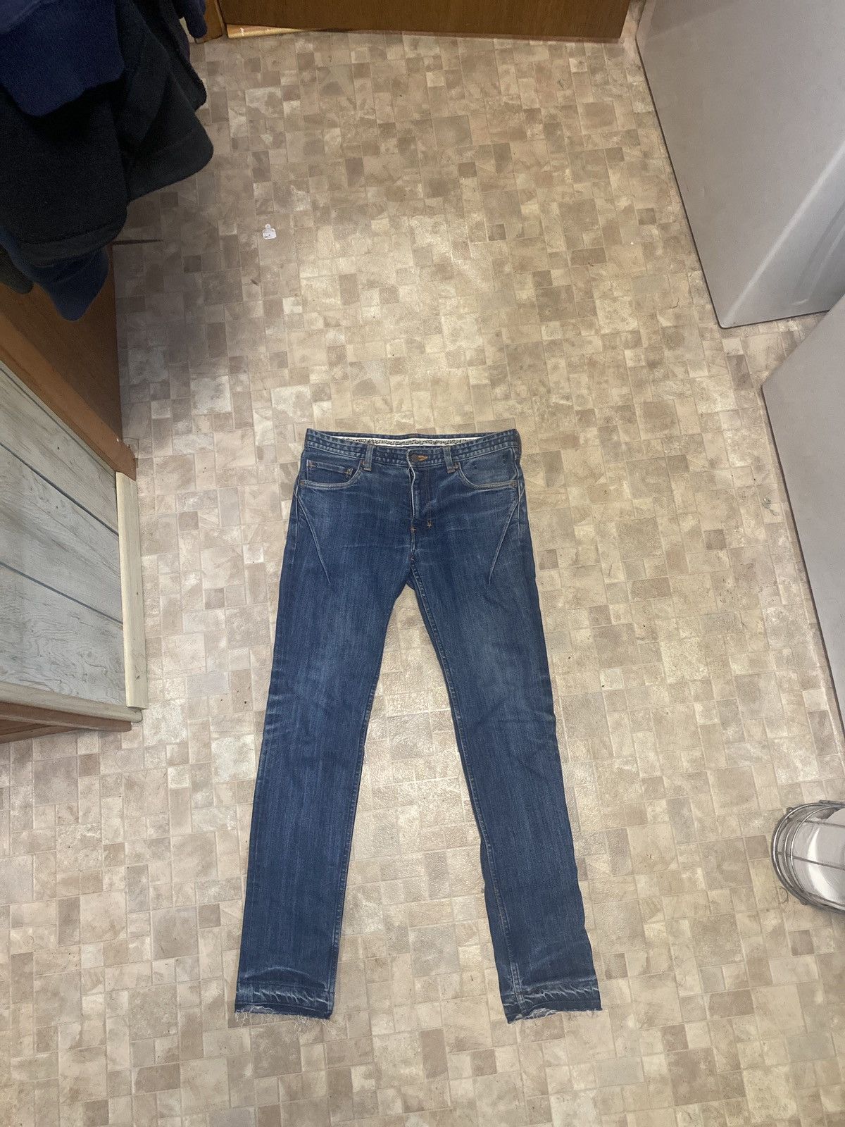 Number (N)ine Number Nine SS08 “Birds” Pain Denim | 3 x 32