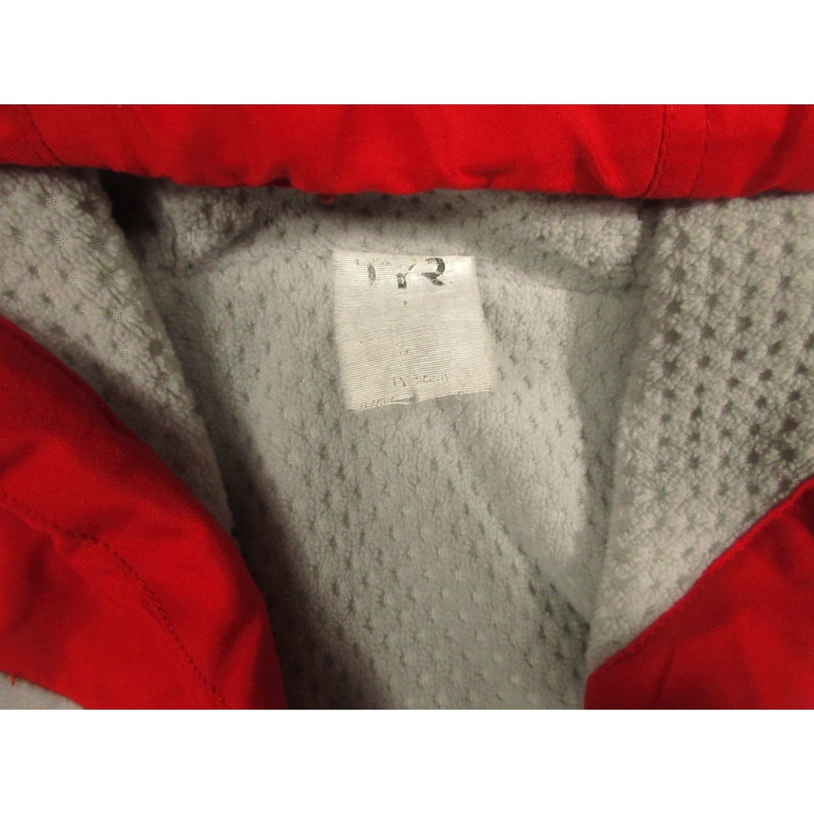 Vintage TYR Top Jacket Parka Hoodie Adult Small Red Fleece Lined Hooded Oversized Royal Sports Mens Size US S / EU 44-46 / 1 - 4 Thumbnail