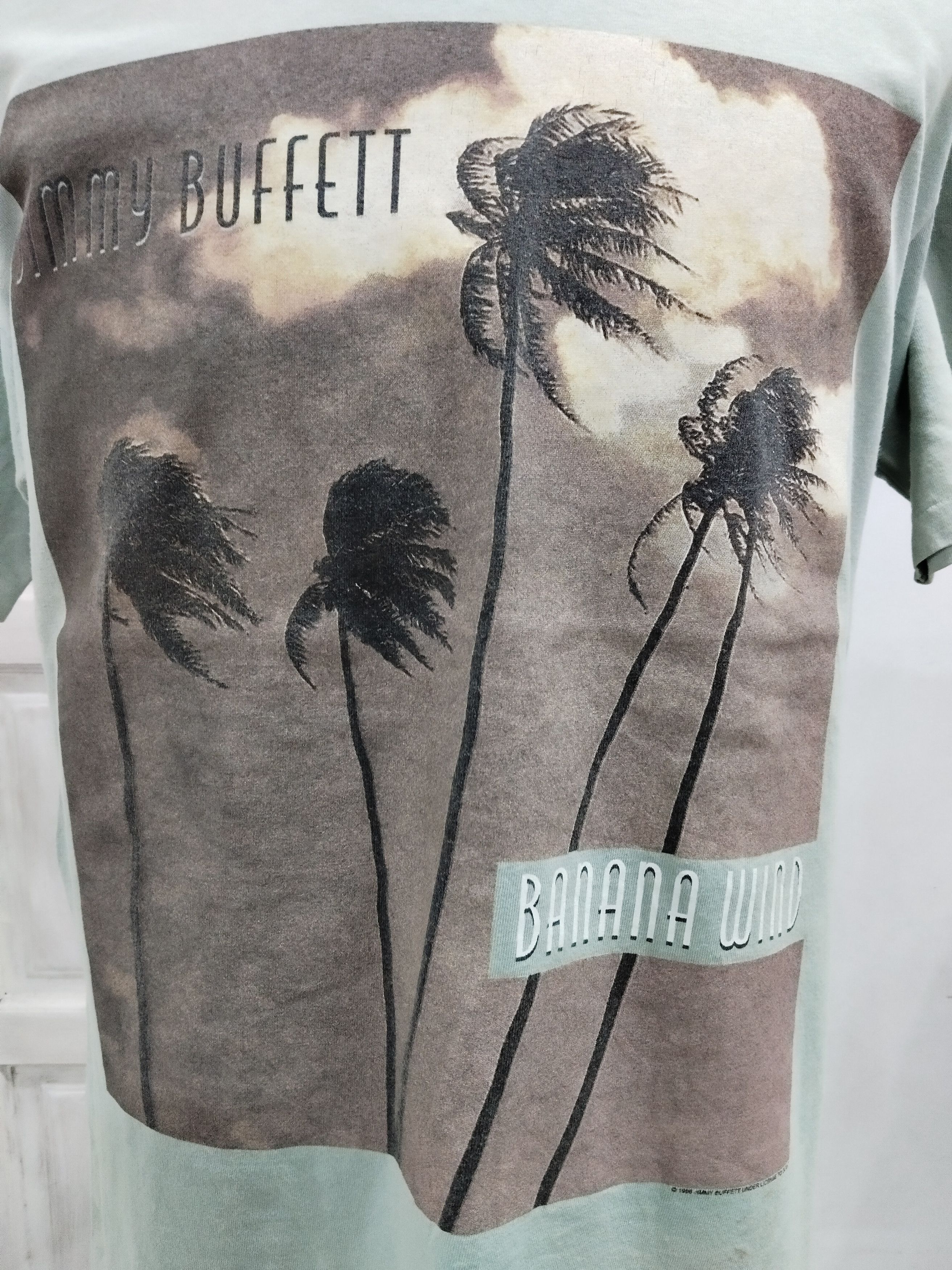 Band Tees × Vintage Vintage 90s Jimmy Buffett Band Tshirt Size US L / EU 52-54 / 3 - 2 Thumbnail