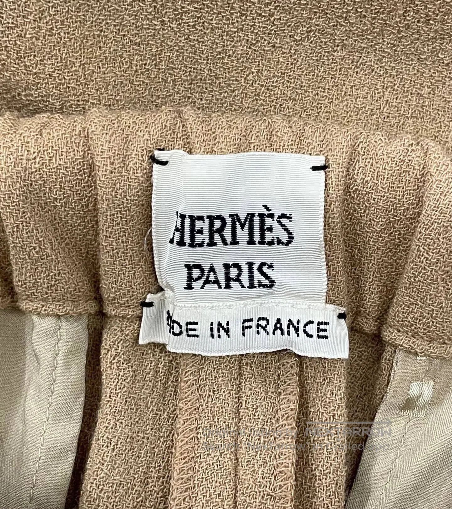 Hermes Hermes Brown Pants Size 34. Size 33" - 5 Thumbnail