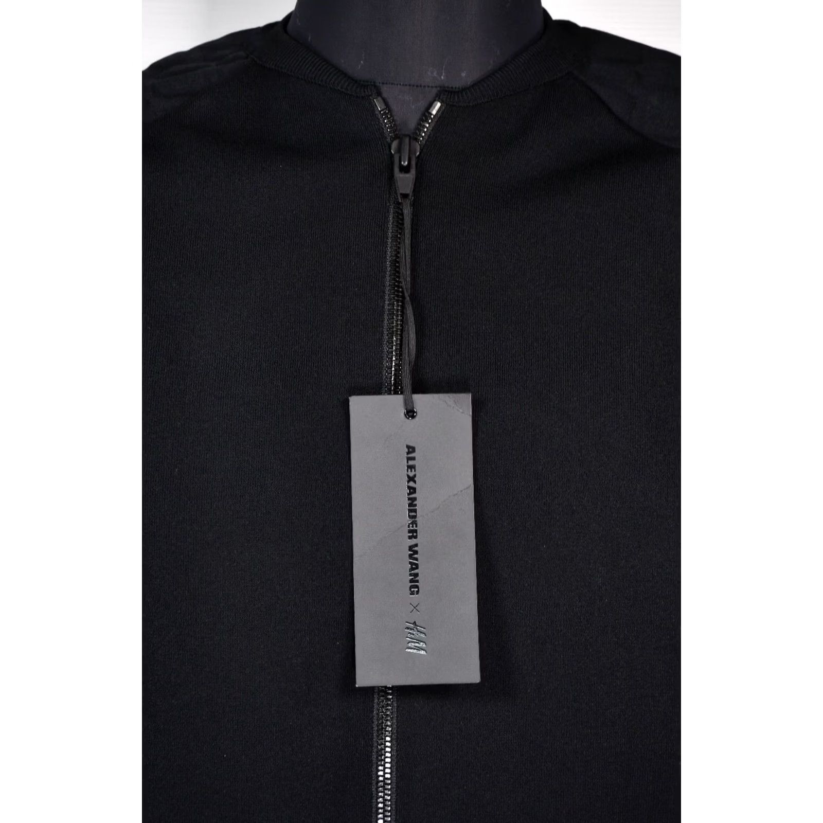 Alexander Wang Alexander Wang x H&M Jacket Men Bomber Zip Black Size M Italy Neoprene 63% Visco... Size US M / EU 48-50 / 2 - 6 Thumbnail