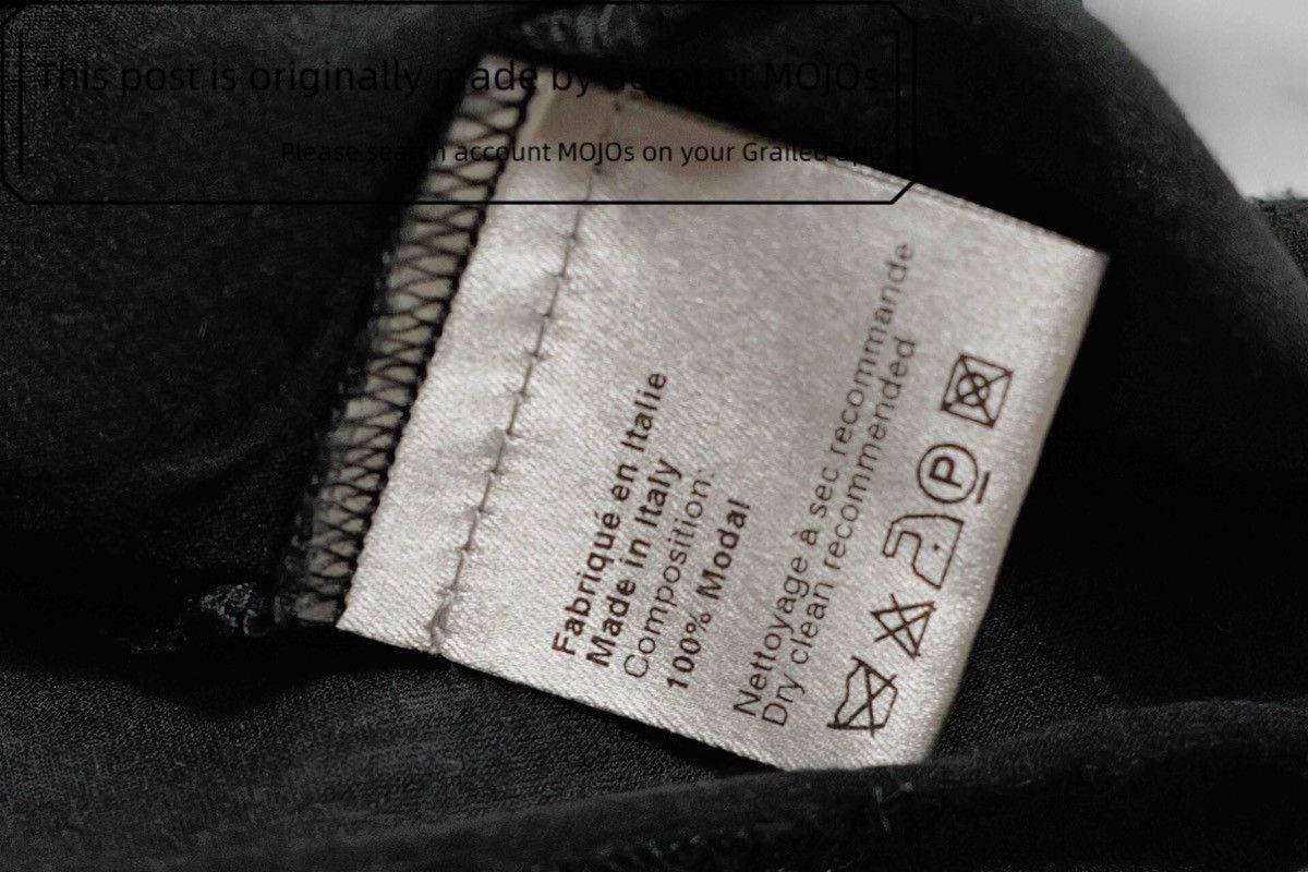 Dior Sz M Dior Homme 06AW Henry Neck L/S Black Tee mojos1313 Size US M / EU 48-50 / 2 - 4 Thumbnail