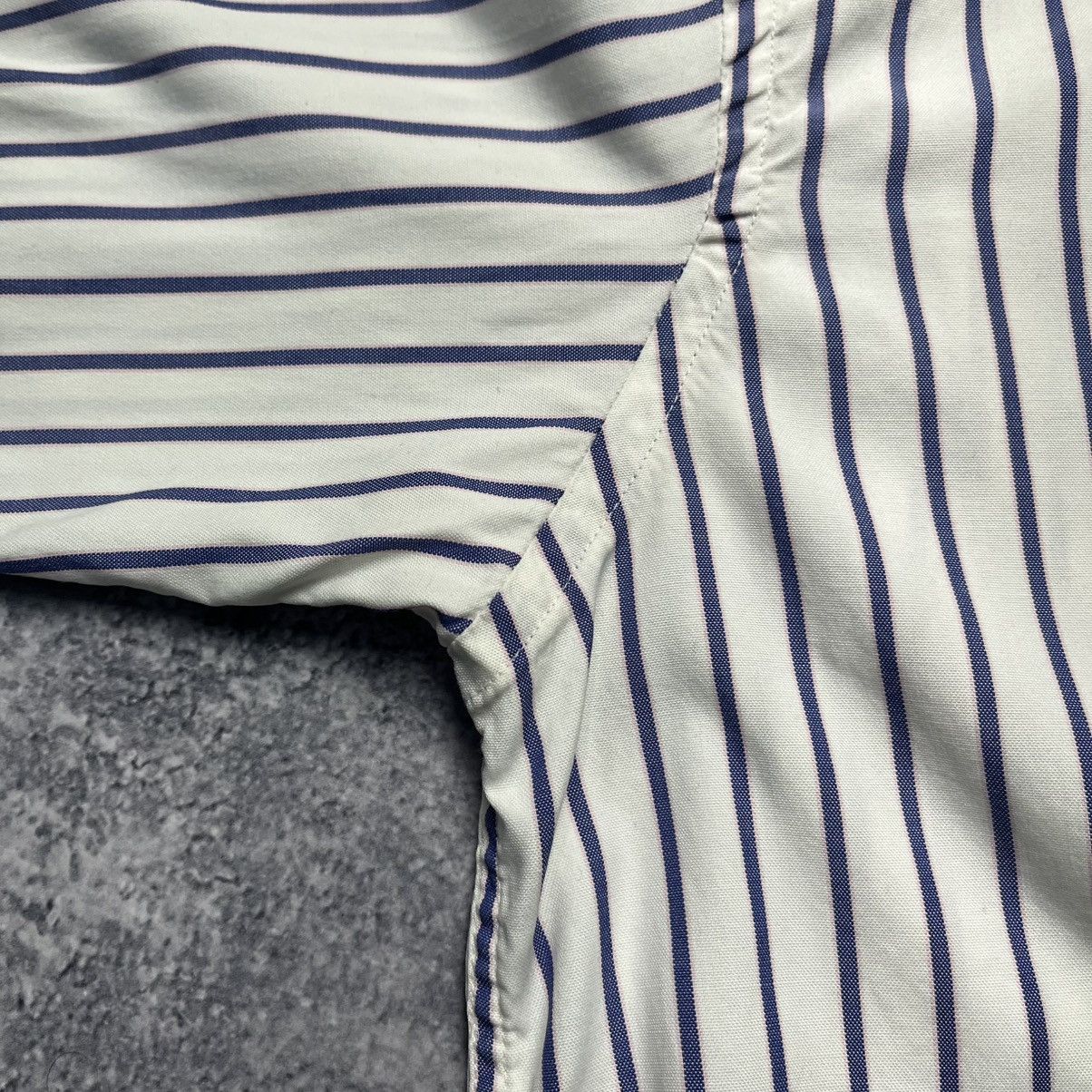 Aquascutum × Designer × Vintage Vintage Aquascutum Striped Shirt Button Up Streetwear Size US M / EU 48-50 / 2 - 11 Thumbnail