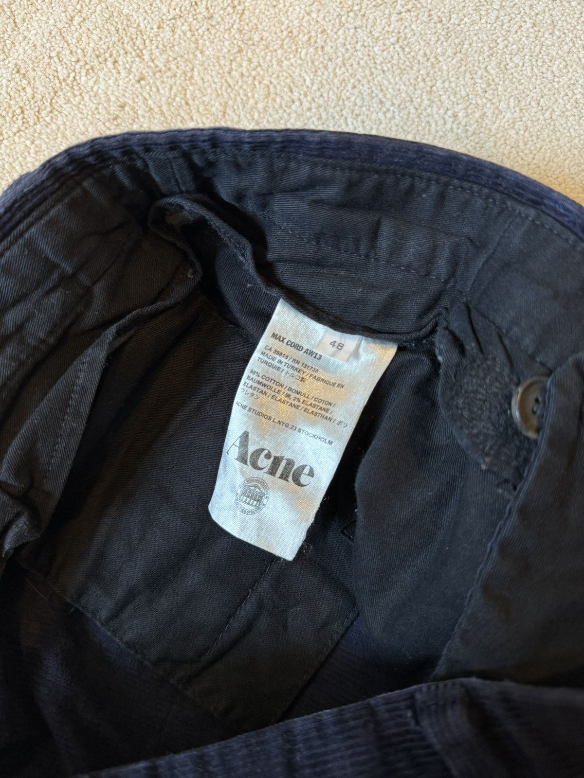 Acne Studios × Vintage 🔥 AW13 Acne Studios Casual Pants Size US 32 / EU 48 - 5 Thumbnail