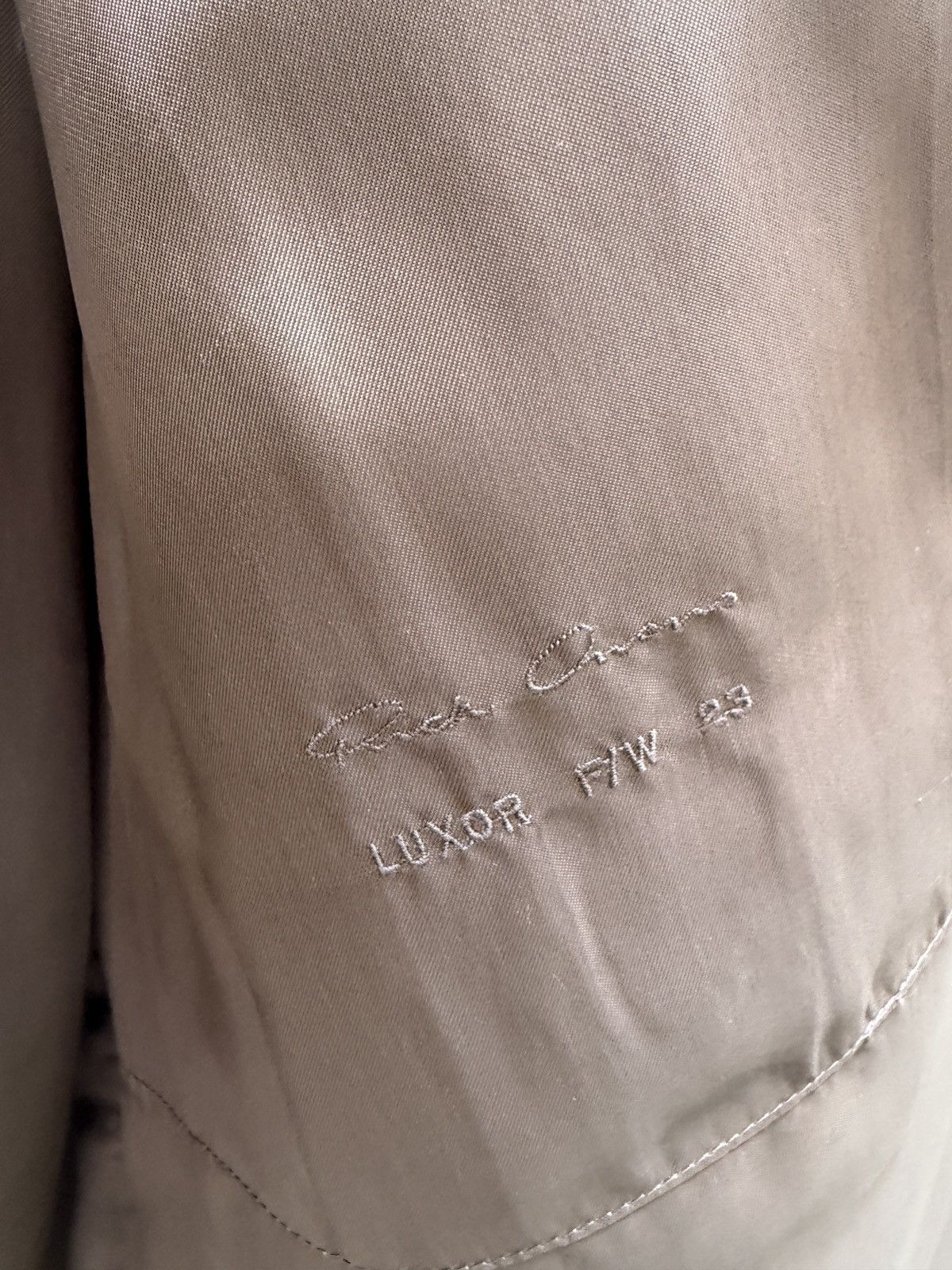Rick Owens PADDED CALF LEATHER OUTERSHIRT Size US XL / EU 56 / 4 - 16 Thumbnail