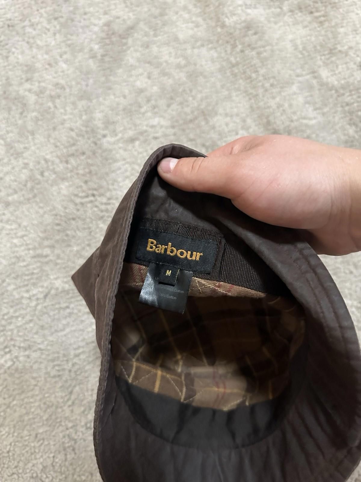 Barbour Vintage Panama Hat Barbour Wax Sz M Size ONE SIZE - 6 Thumbnail