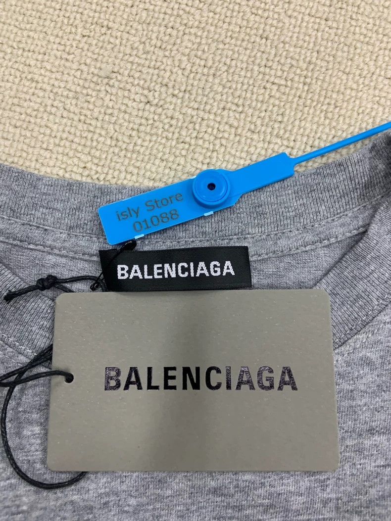 Balenciaga Balenciaga Letter printing casual round neck short sleeve Size XS / US 0-2 / IT 36-38 - 5 Thumbnail