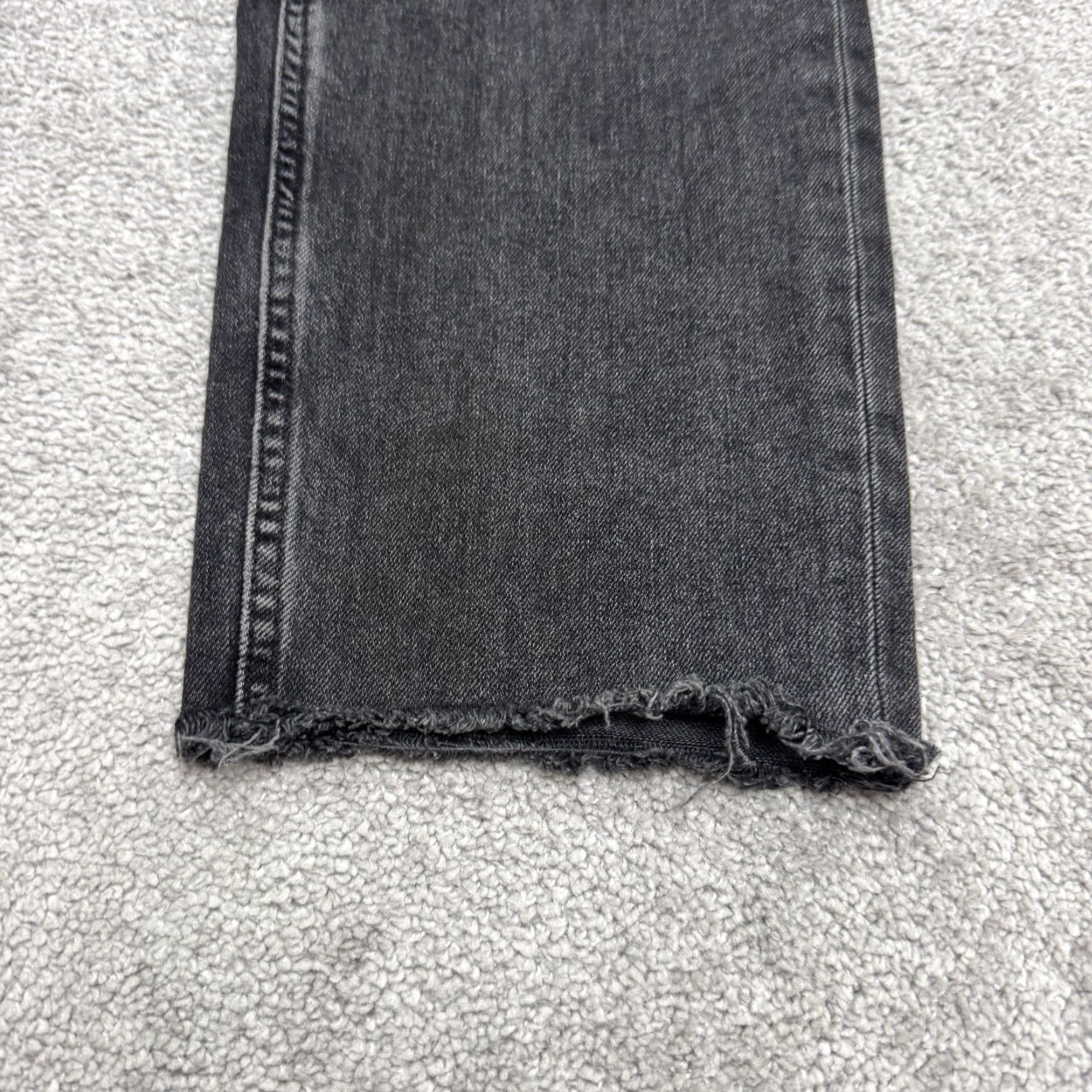Everlane Everlane Jeans Men Athletic Straight 32x30 Black Denim Cotton Washed 5-Pocket Logo Zipper Button Regular Size US 32 / EU 48 - 5 Thumbnail