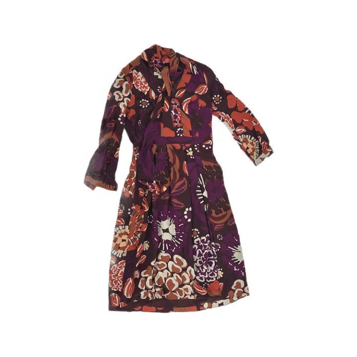 Burberry Burberry Casual Fashion Long Sleeve Dress 0079 Size S / US 4 / IT 40 - 1 Thumbnail
