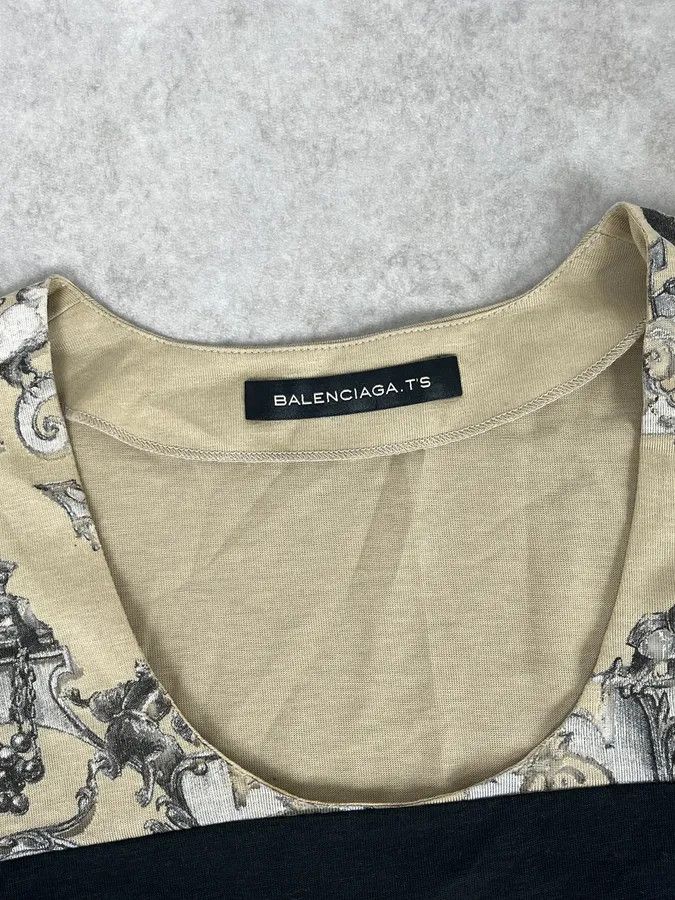 Balenciaga SS2009 Balenciaga Black Baroque Avant-Garde Dress Size S / US 4 / IT 40 - 8 Thumbnail