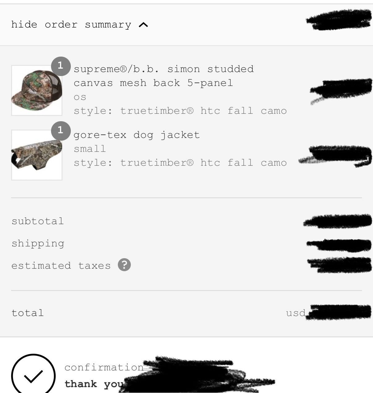Supreme Supreme Camo Dog Jacket Sz Small GoreTex Size ONE SIZE - 3 Thumbnail