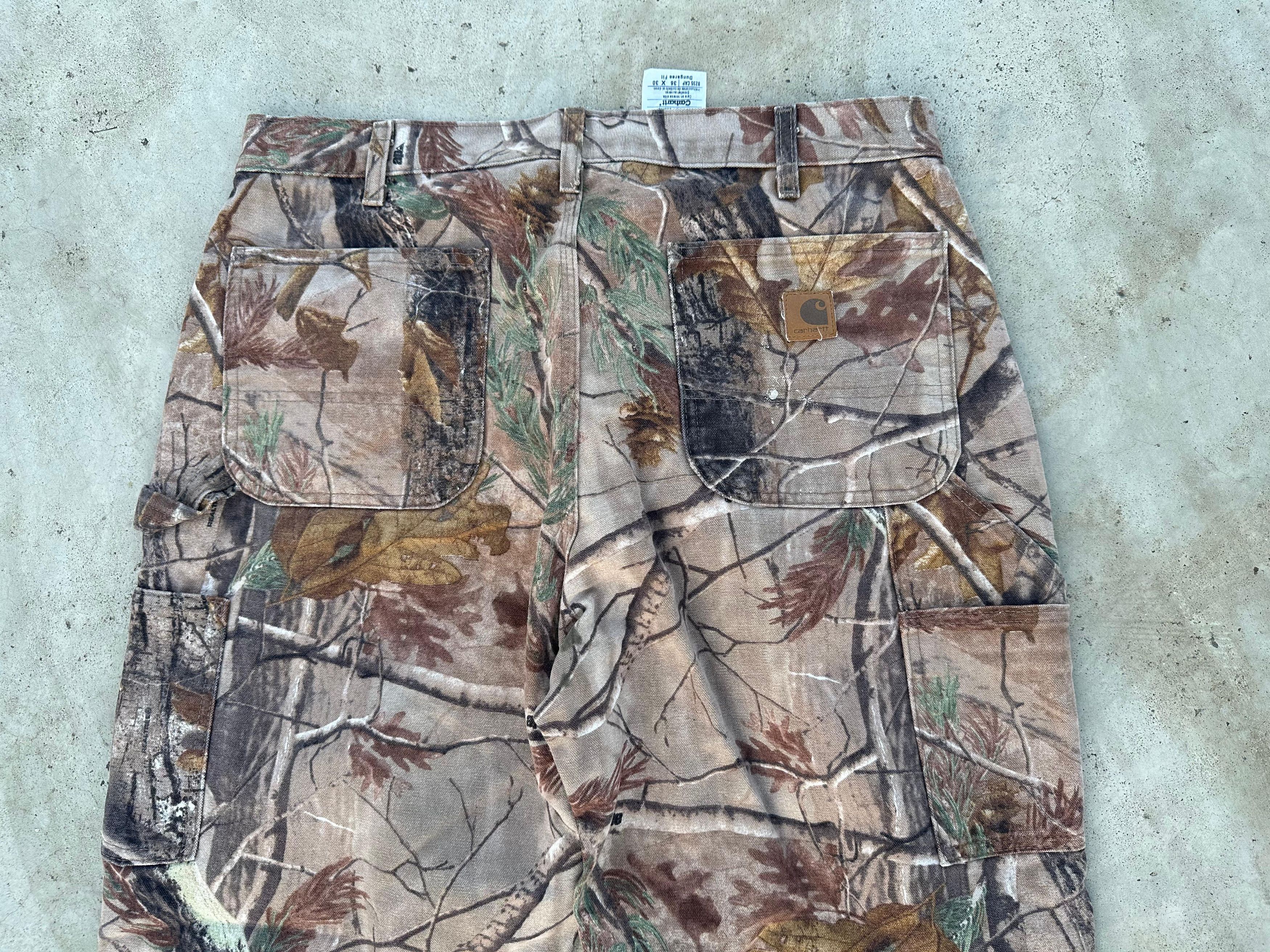 Carhartt vintage Carhartt double knee Realtree B235 CAP DUNGREE FIT Size US 36 / EU 52 - 3 Thumbnail