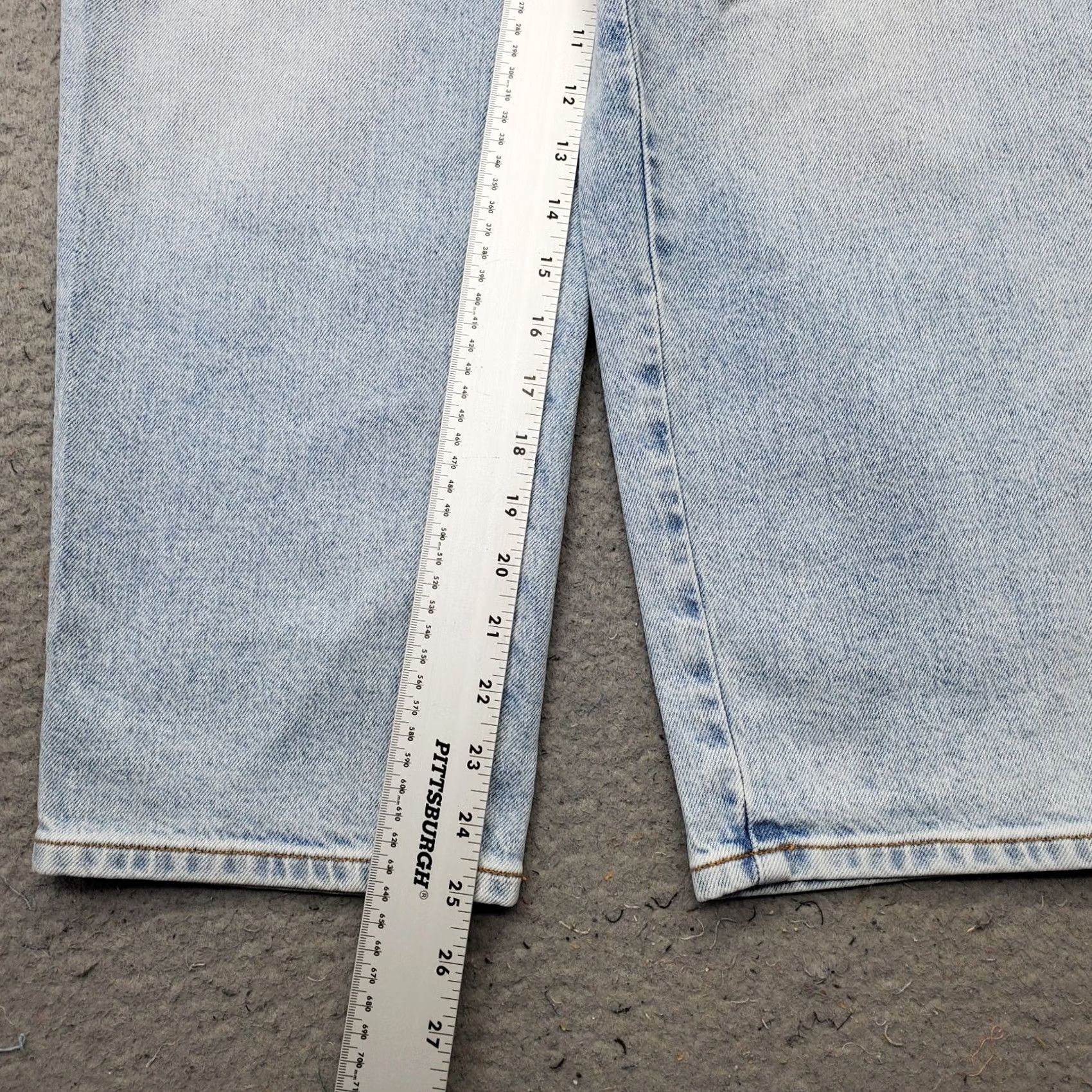 Talbots Talbots Jeans Womens 6 Blue Denim 5 Pocket High Waist Straight Streetwear Size 28" / US 6 / IT 42 - 4 Thumbnail