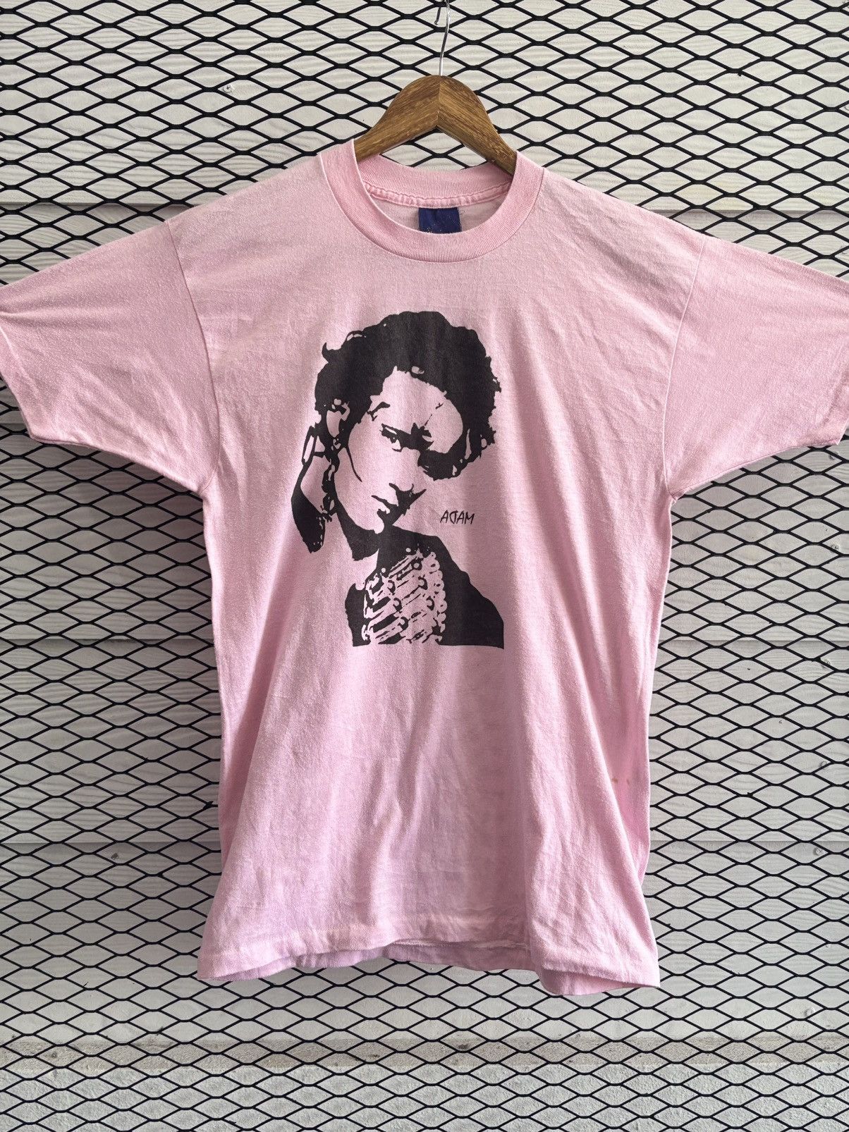 Vintage Adam Ant face Punk Rock shirt Size US L / EU 52-54 / 3 - 1 Thumbnail