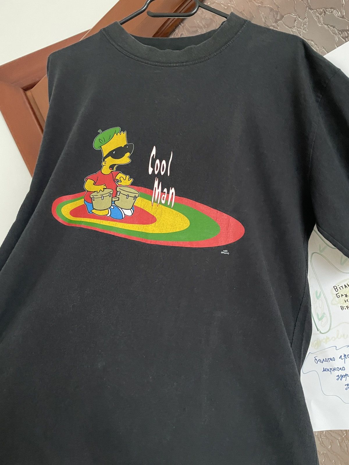 The Simpsons Vintage The Simpsons Cool Man Matt Growning 2001 T Shirt Tee Size US L / EU 52-54 / 3 - 13 Thumbnail