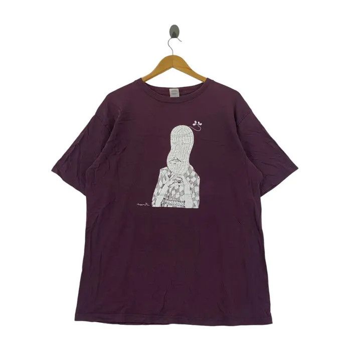 Vintage ART JOAN MIRO Self Portrait Barcelona Tee Shirt