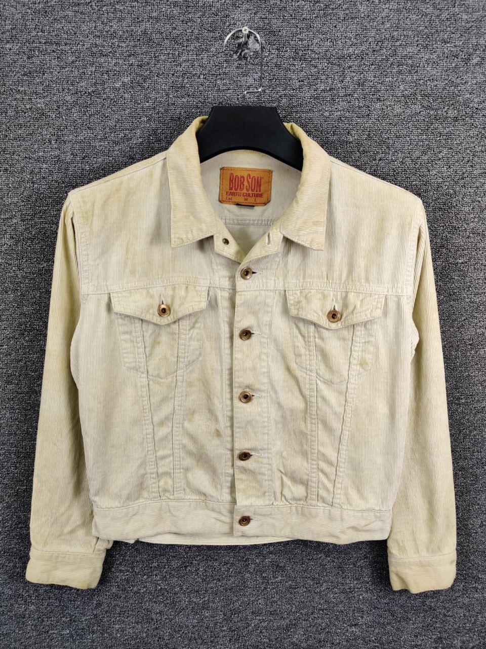 Vintage Vintage Bobson Corduroy Trucker Jacket Size US M / EU 48-50 / 2 - 1 Thumbnail