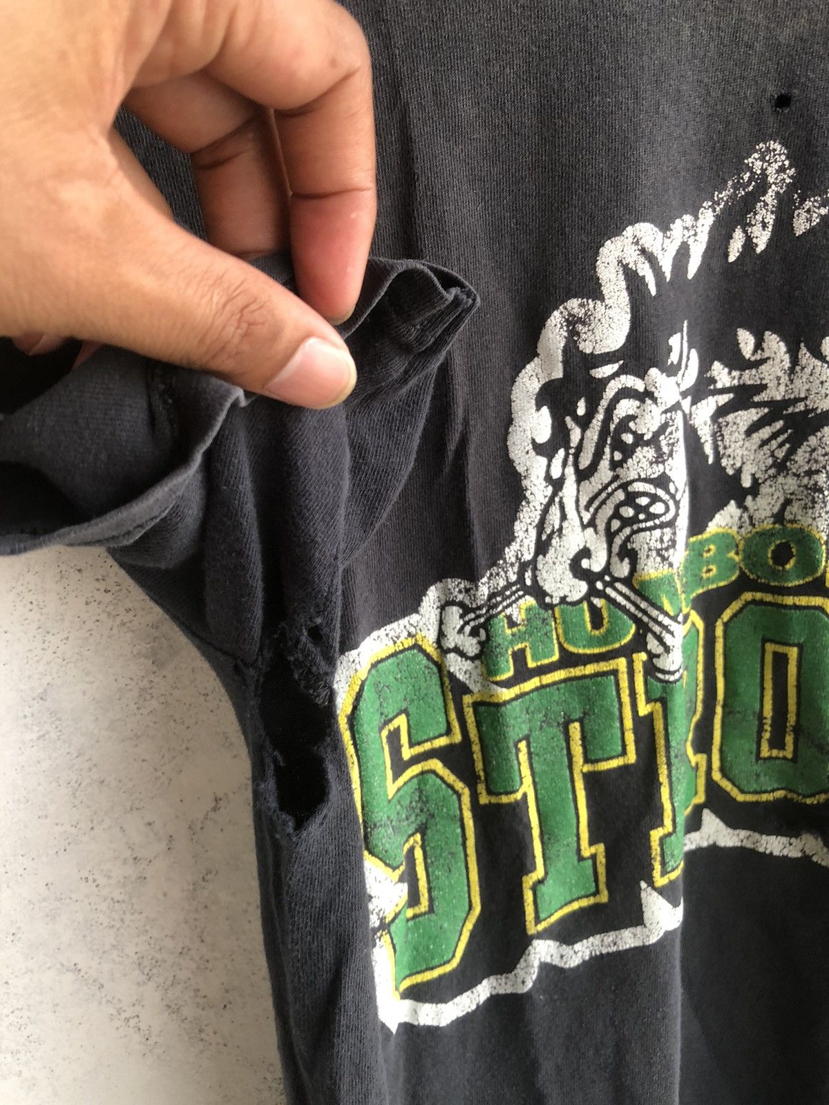 Band Tees × Gildan × Japanese Brand Humboldt Strong Graphic Tshirt Tee Size US M / EU 48-50 / 2 - 6 Thumbnail