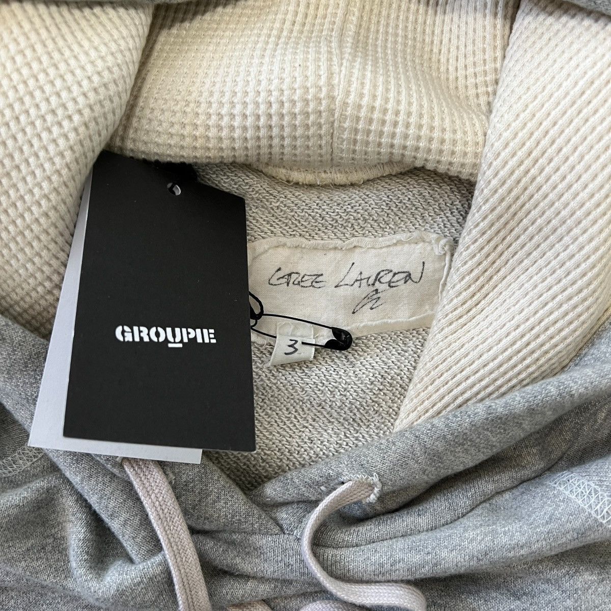 Greg Lauren Greg Lauren Grey Fleece / Carhartt Rework Hoodie Size 3 Size US M / EU 48-50 / 2 - 4 Thumbnail